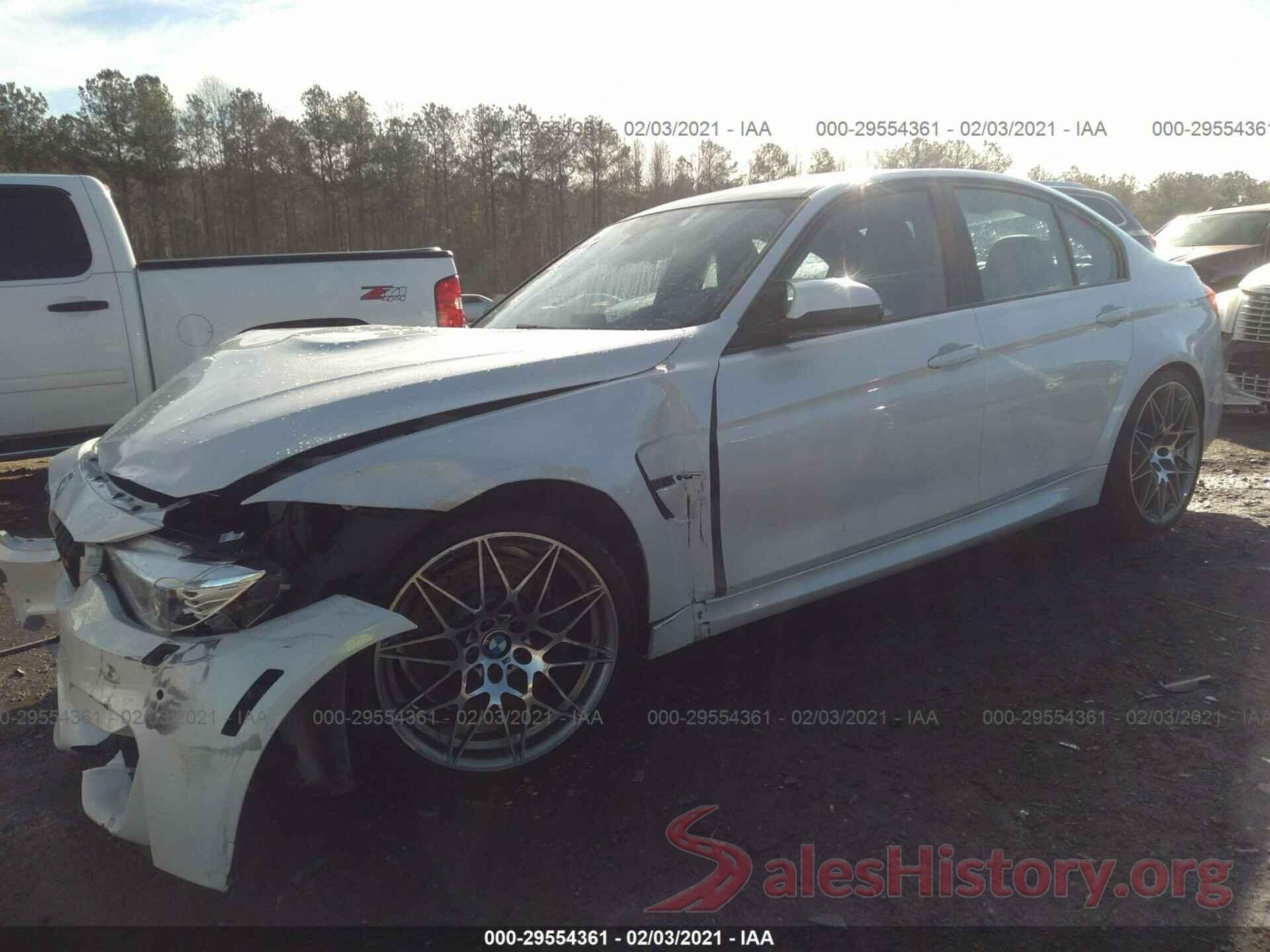 WBS8M9C50H5G83718 2017 BMW M3