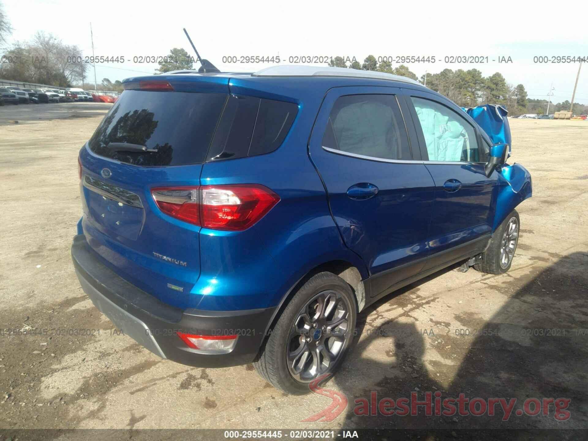 MAJ3S2KE6KC268134 2019 FORD ECOSPORT