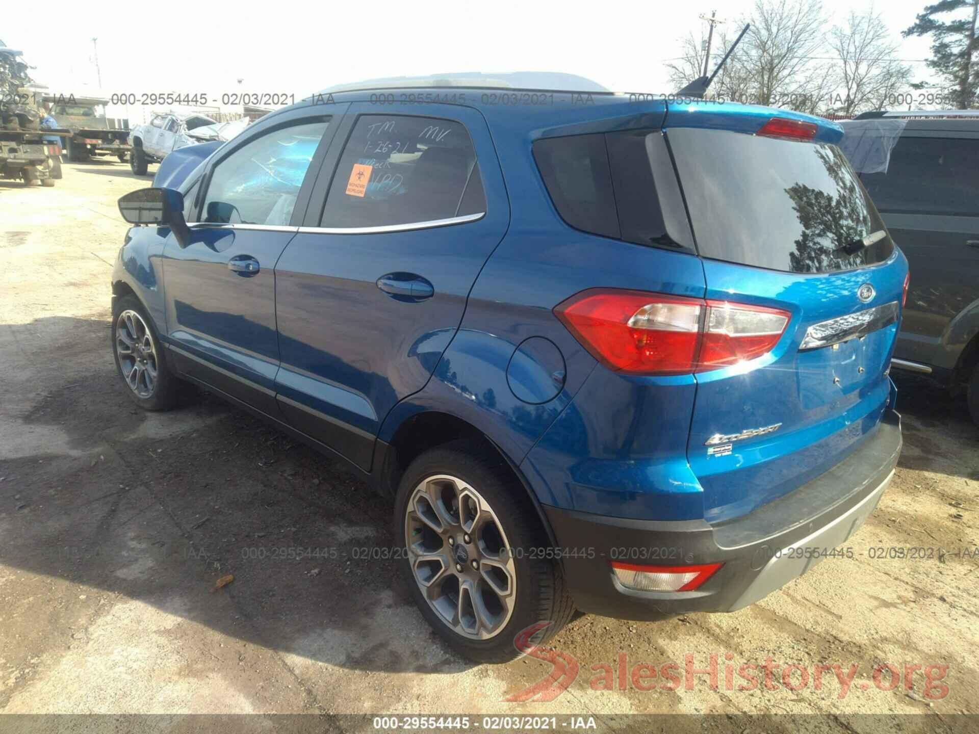 MAJ3S2KE6KC268134 2019 FORD ECOSPORT