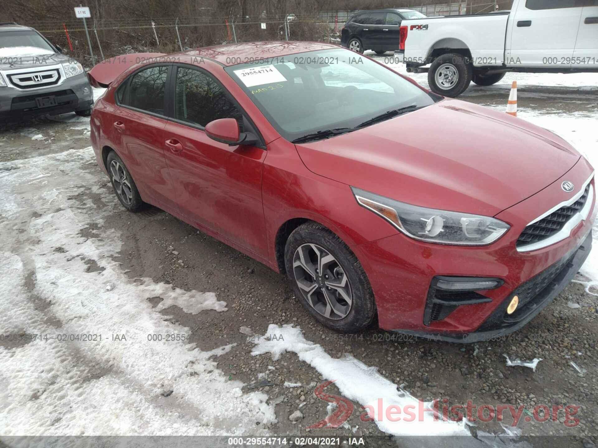 3KPF24AD3LE192782 2020 KIA FORTE