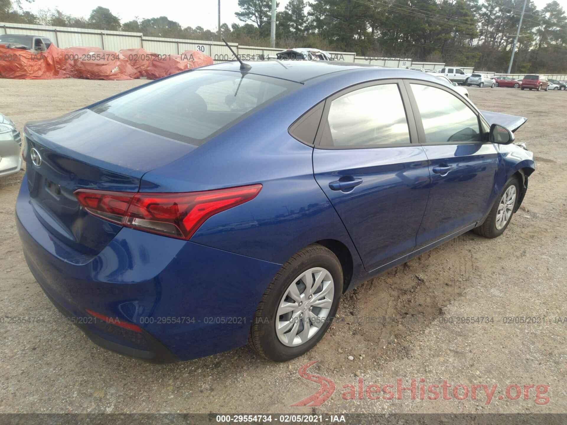 3KPC24A60ME128690 2021 HYUNDAI ACCENT