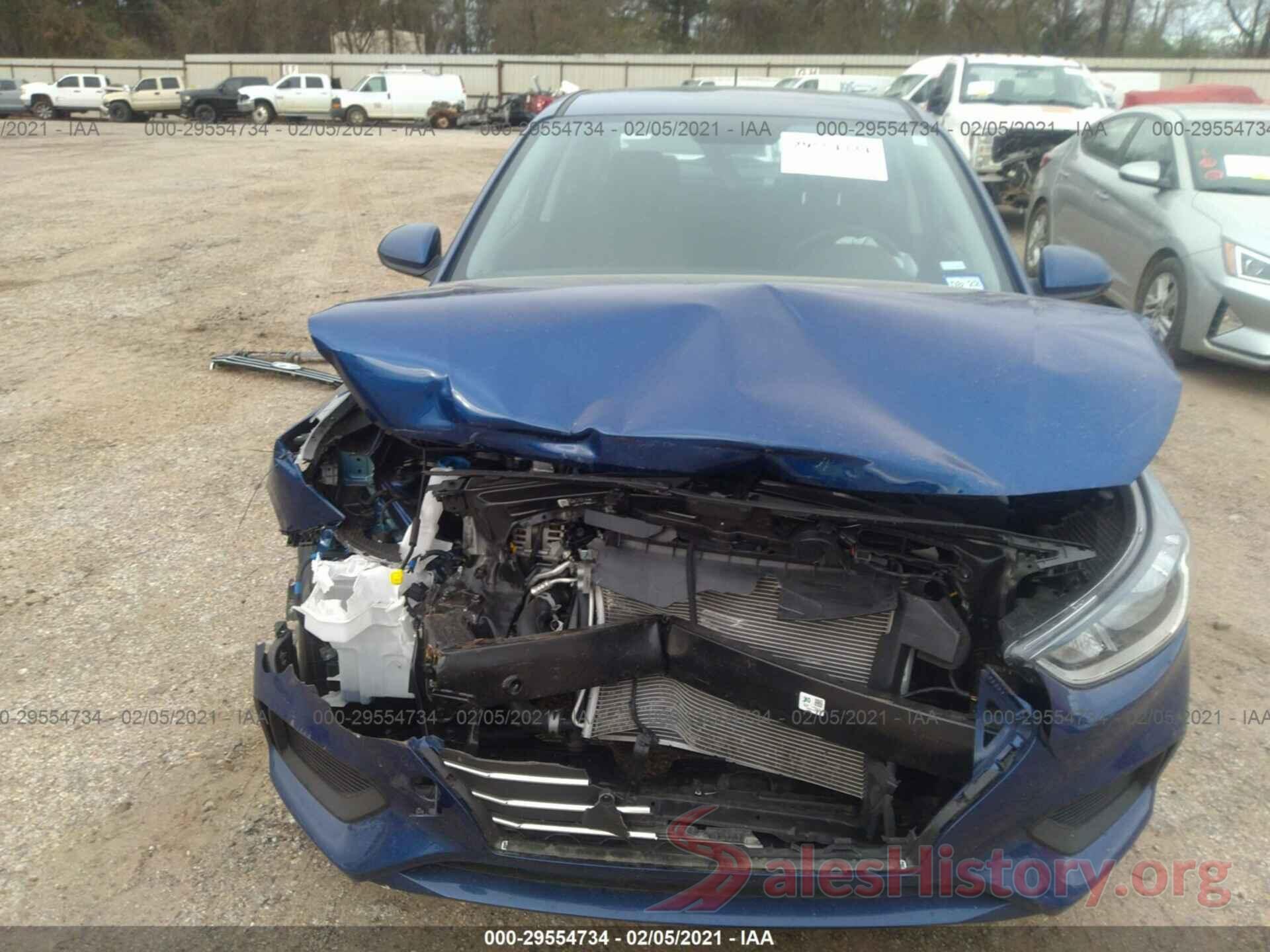 3KPC24A60ME128690 2021 HYUNDAI ACCENT