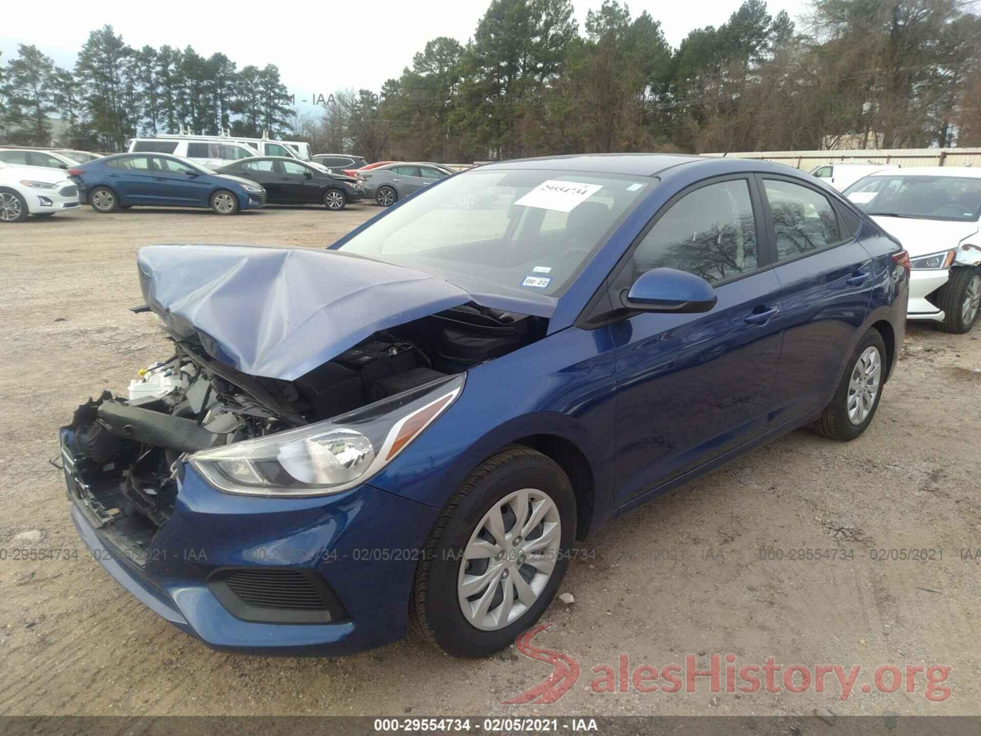 3KPC24A60ME128690 2021 HYUNDAI ACCENT