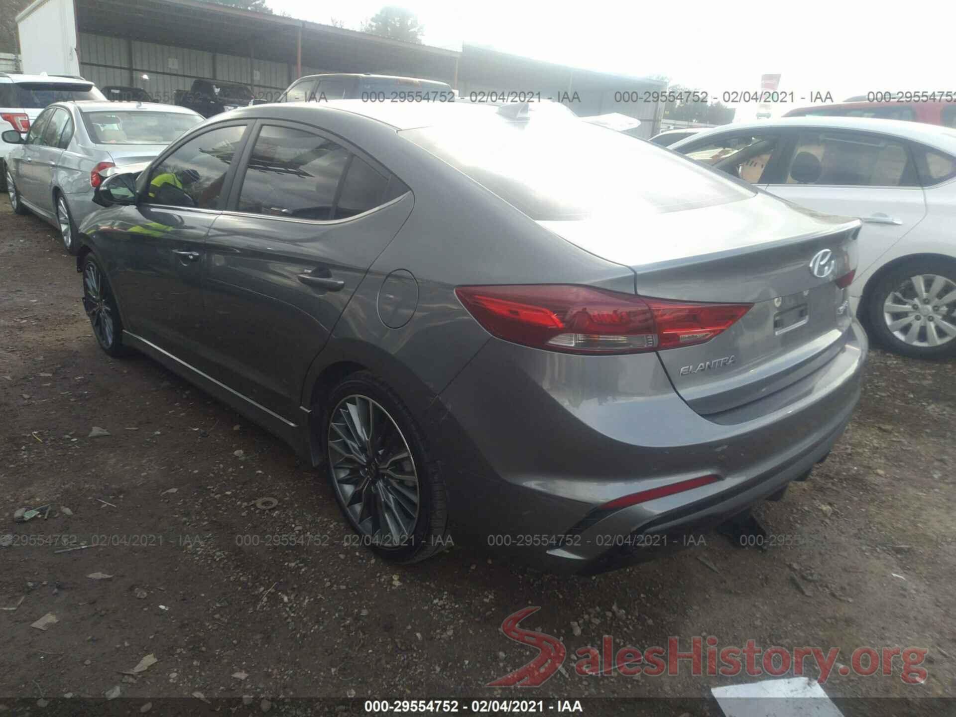 KMHD04LBXHU317113 2017 HYUNDAI ELANTRA