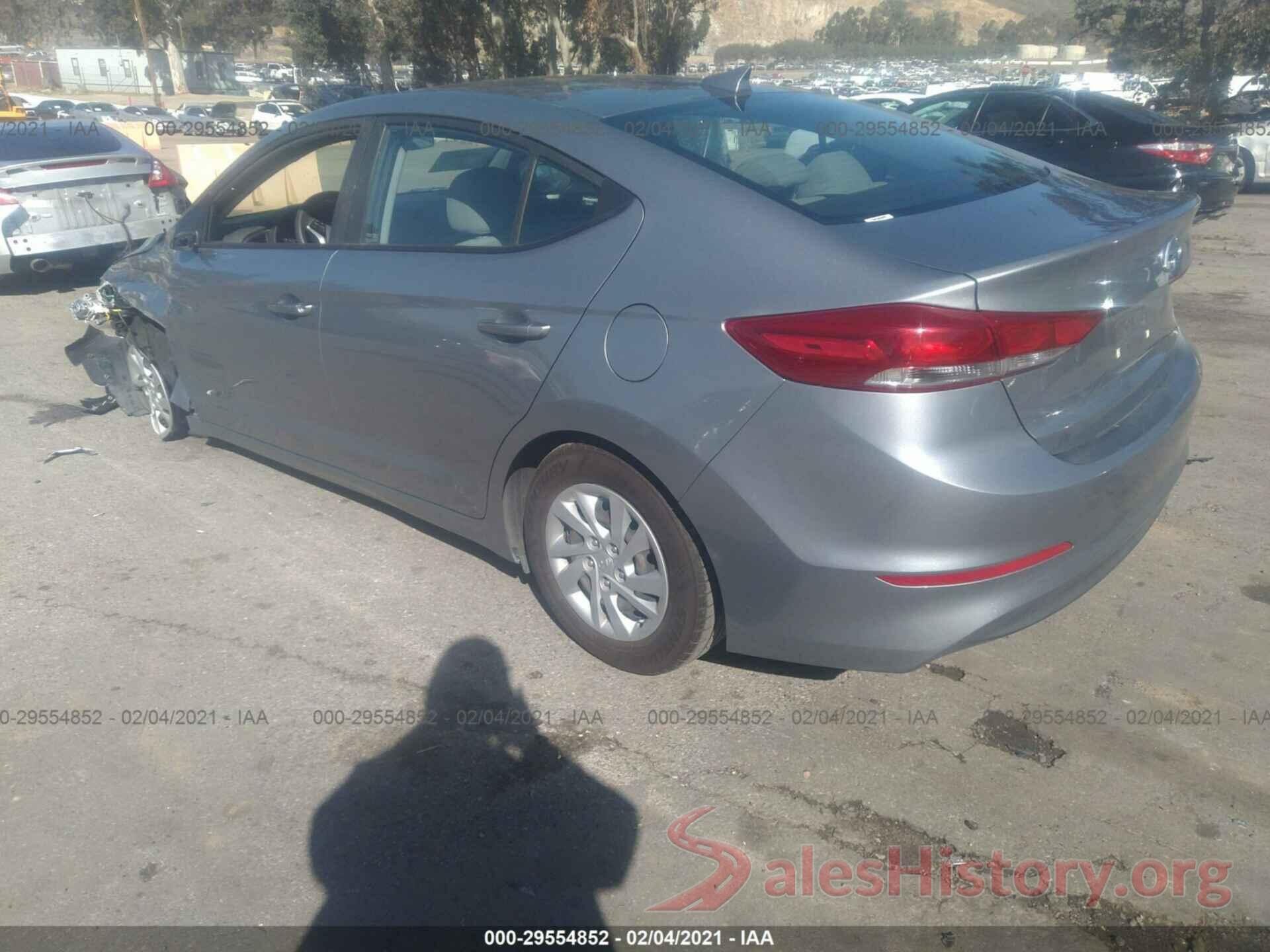 5NPD74LF9HH145976 2017 HYUNDAI ELANTRA