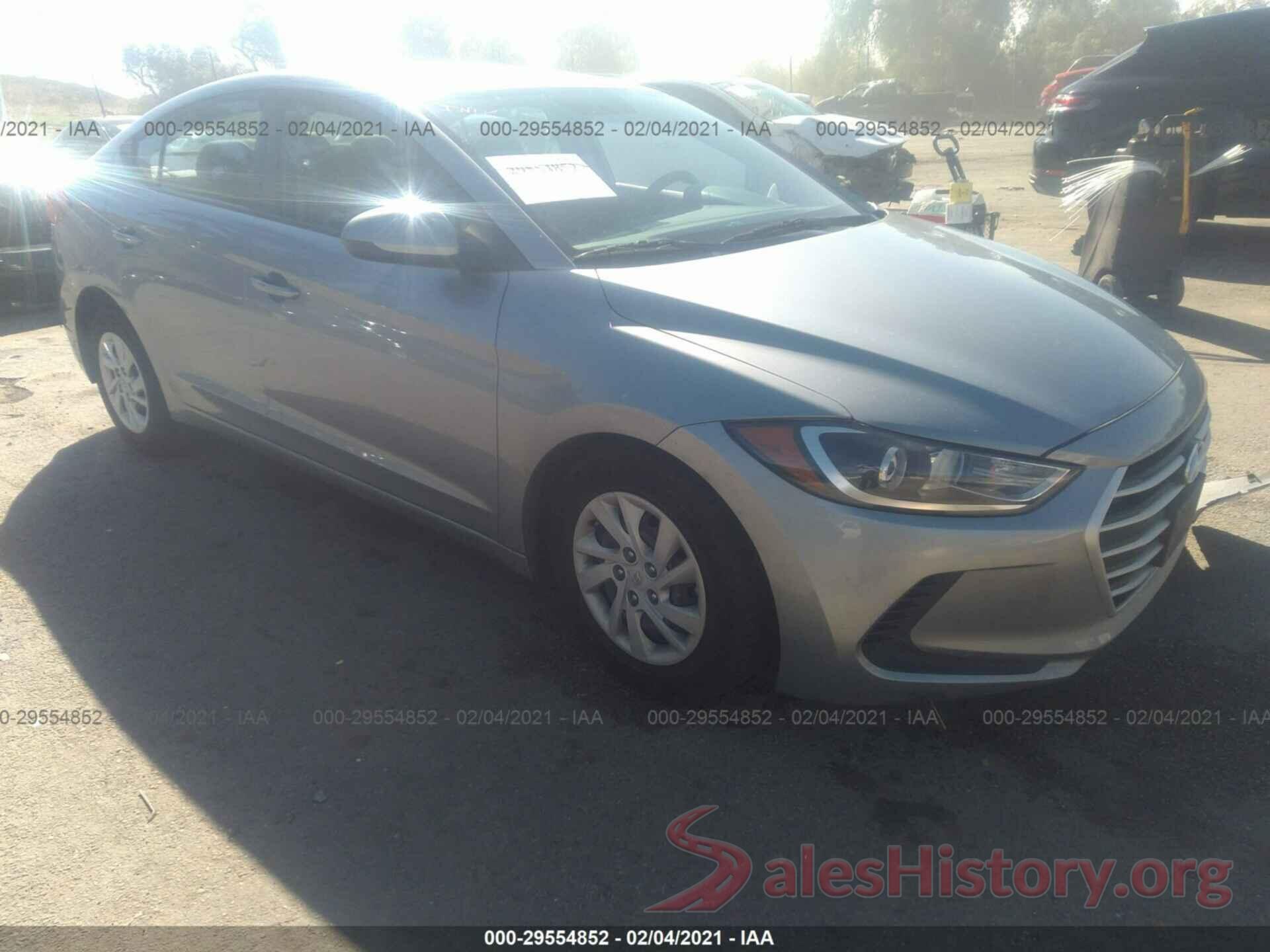 5NPD74LF9HH145976 2017 HYUNDAI ELANTRA