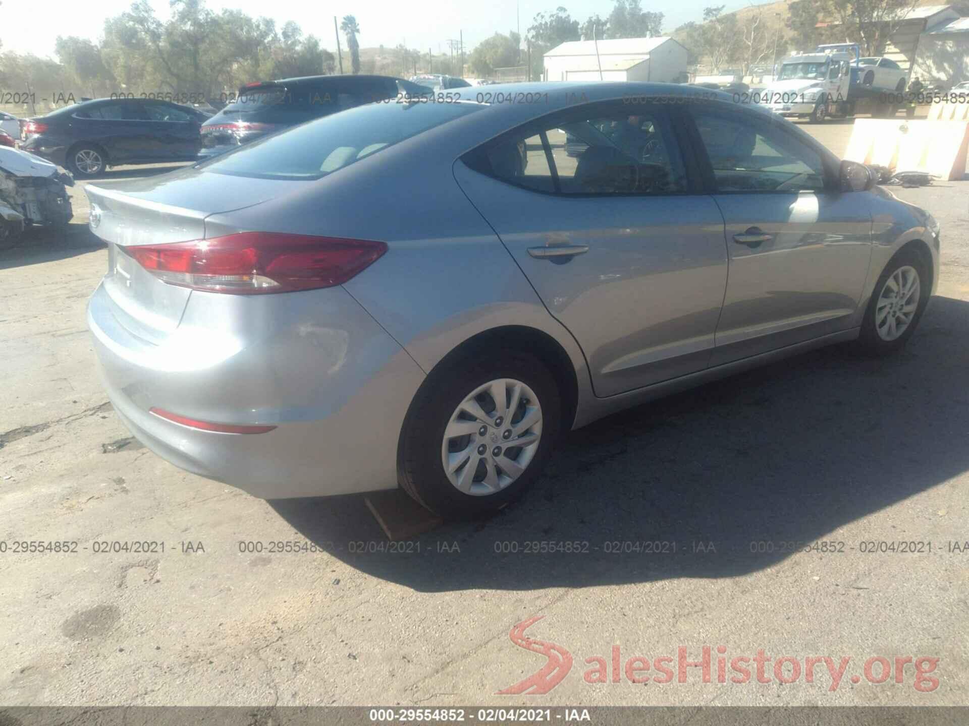 5NPD74LF9HH145976 2017 HYUNDAI ELANTRA