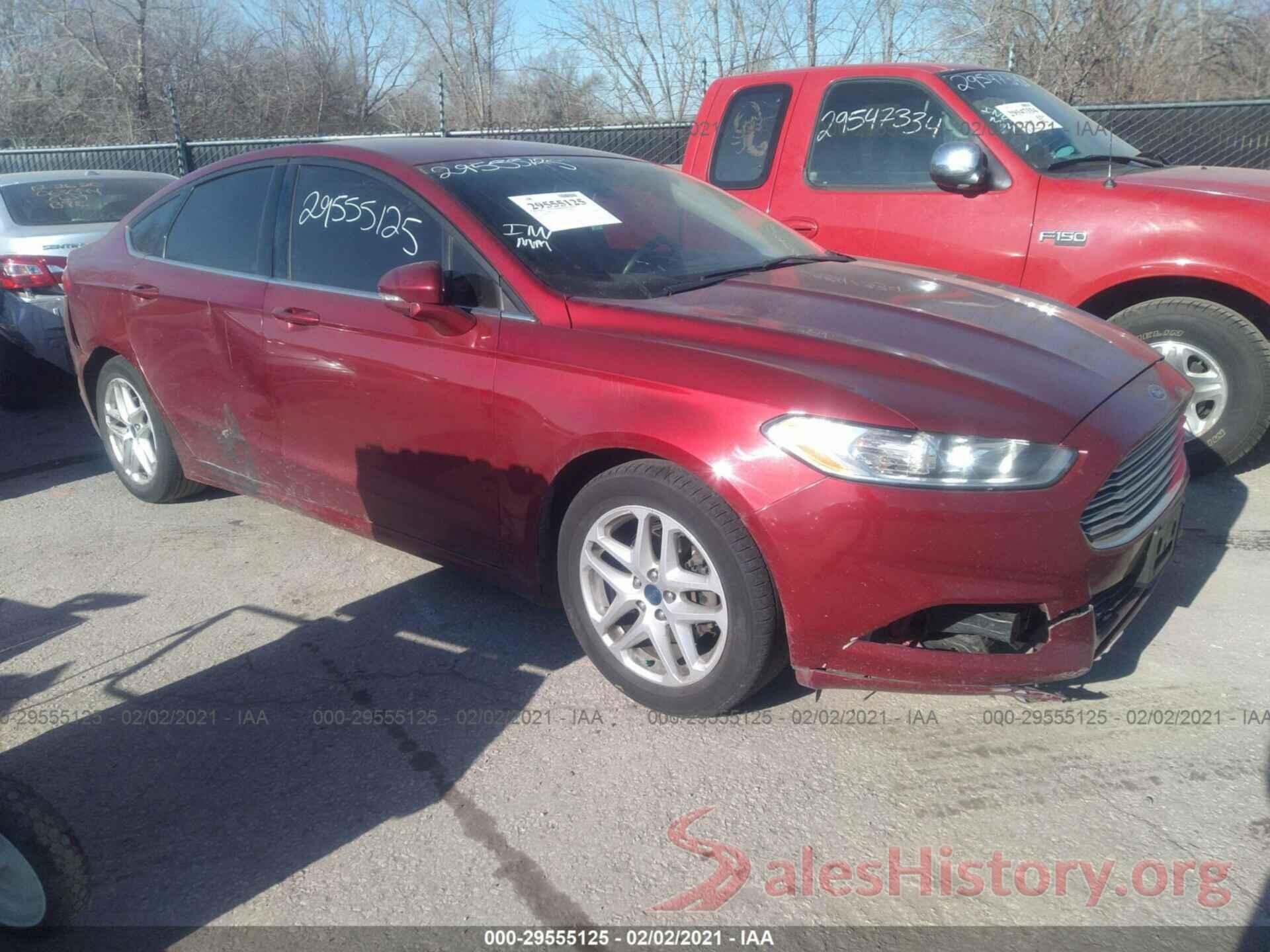 3FA6P0HD1GR133380 2016 FORD FUSION