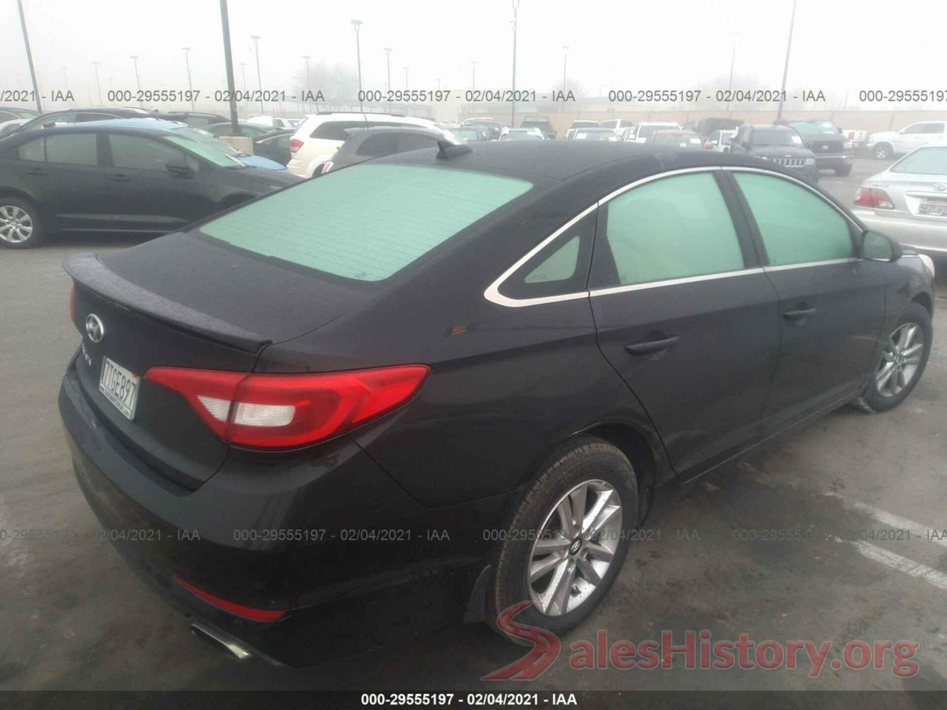 5NPE24AF4GH403485 2016 HYUNDAI SONATA