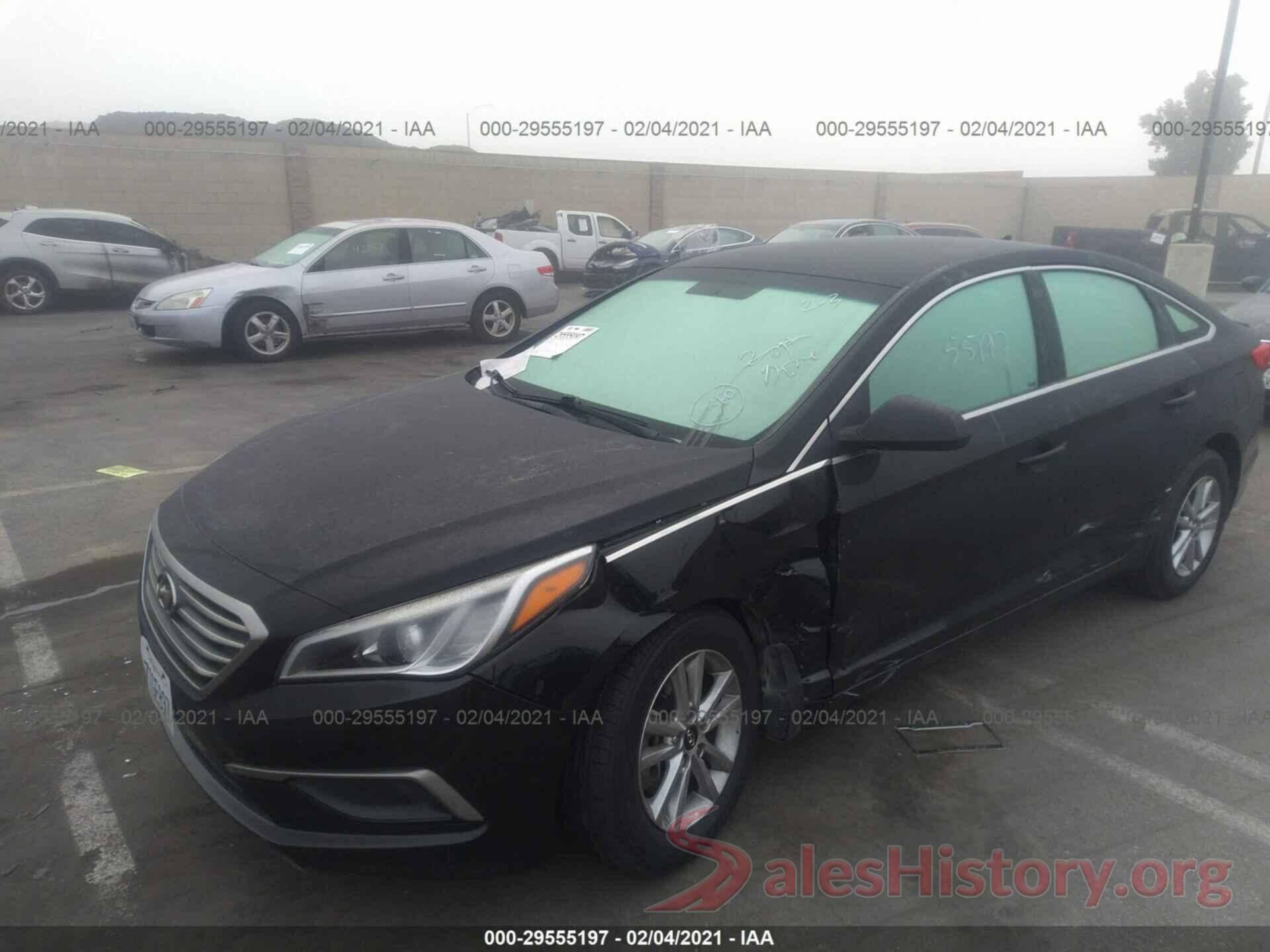 5NPE24AF4GH403485 2016 HYUNDAI SONATA