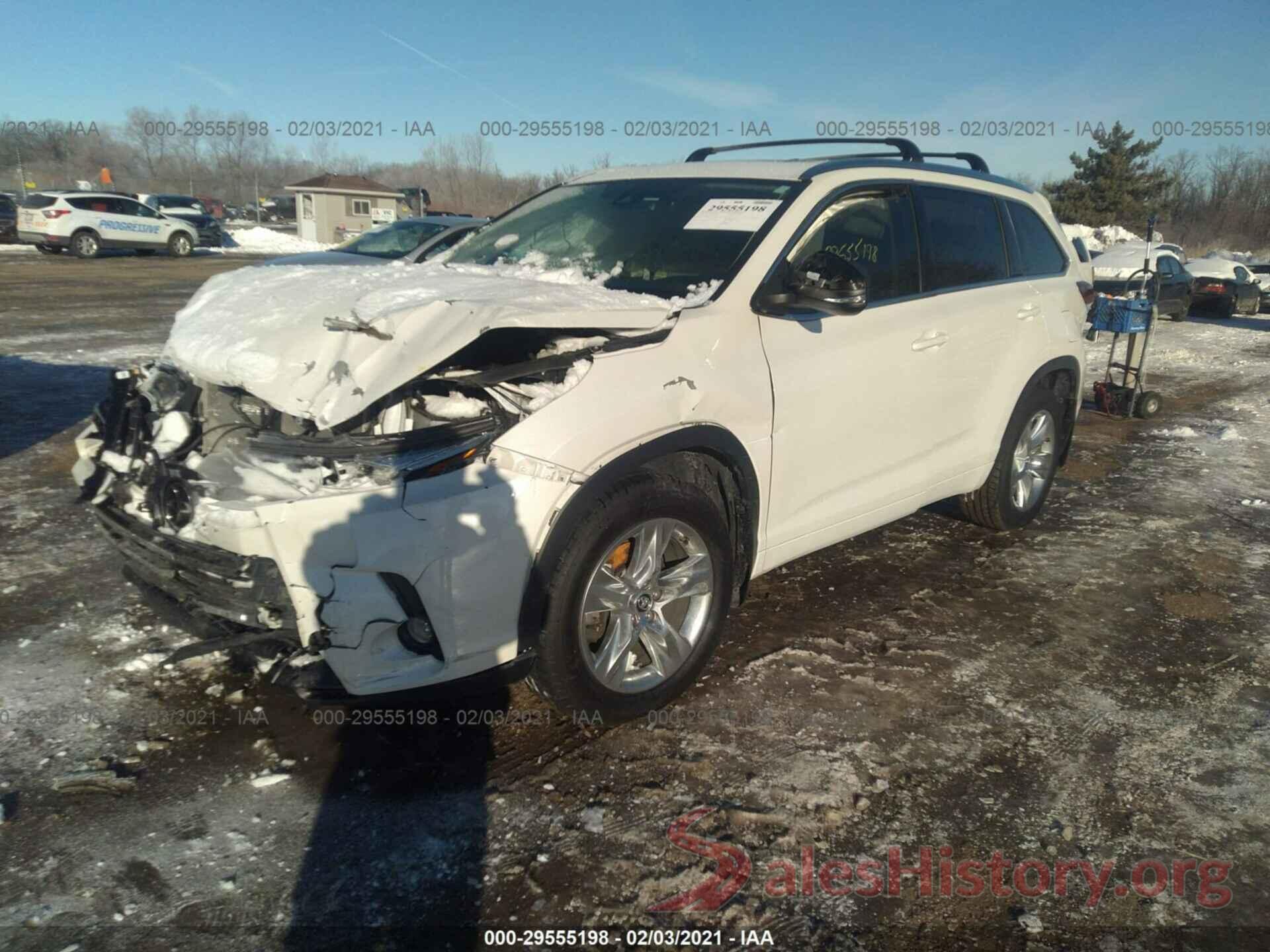 5TDDZRFH5JS811834 2018 TOYOTA HIGHLANDER