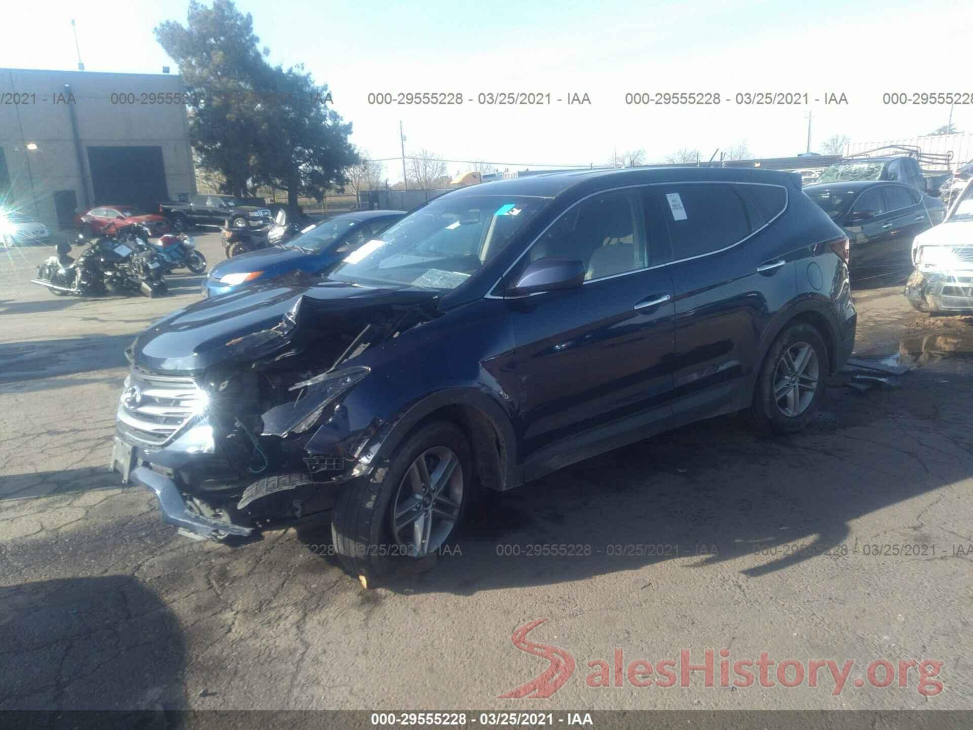 5XYZT3LB3JG520993 2018 HYUNDAI SANTA FE SPORT