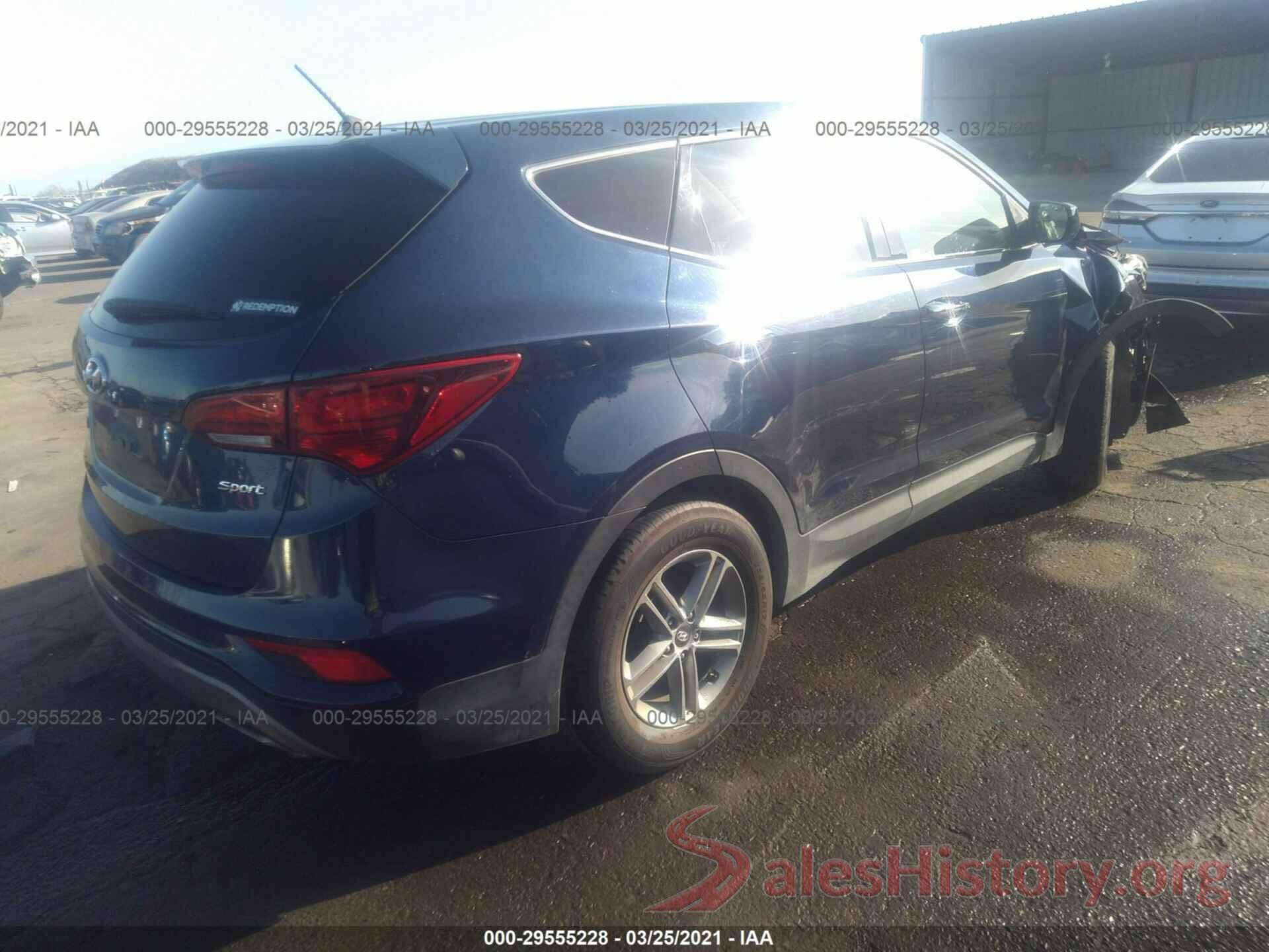 5XYZT3LB3JG520993 2018 HYUNDAI SANTA FE SPORT