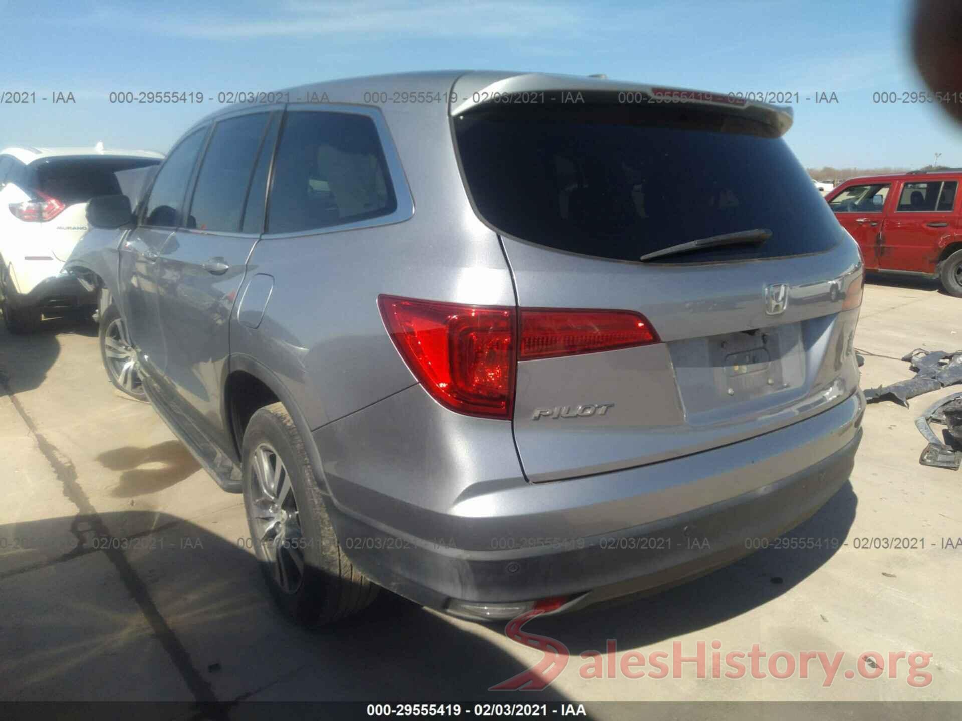 5FNYF5H35GB034203 2016 HONDA PILOT