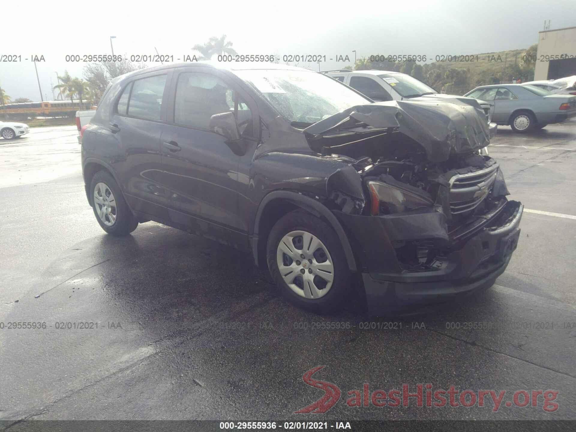 3GNCJKSB3GL170474 2016 CHEVROLET TRAX