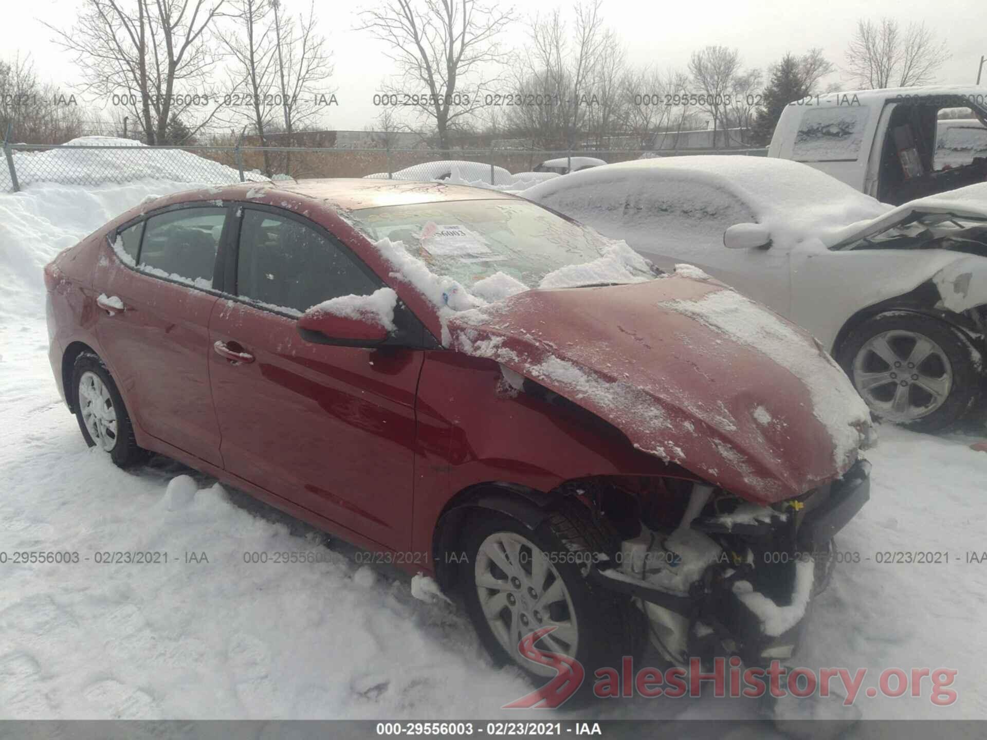 5NPD74LF1HH200467 2017 HYUNDAI ELANTRA