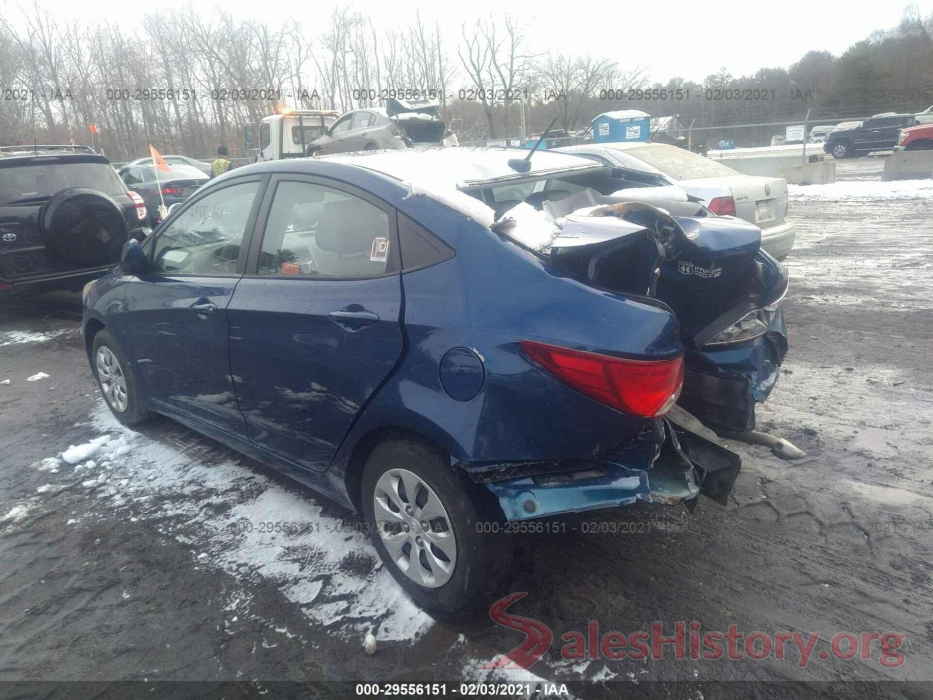 KMHCT4AE4GU162556 2016 HYUNDAI ACCENT