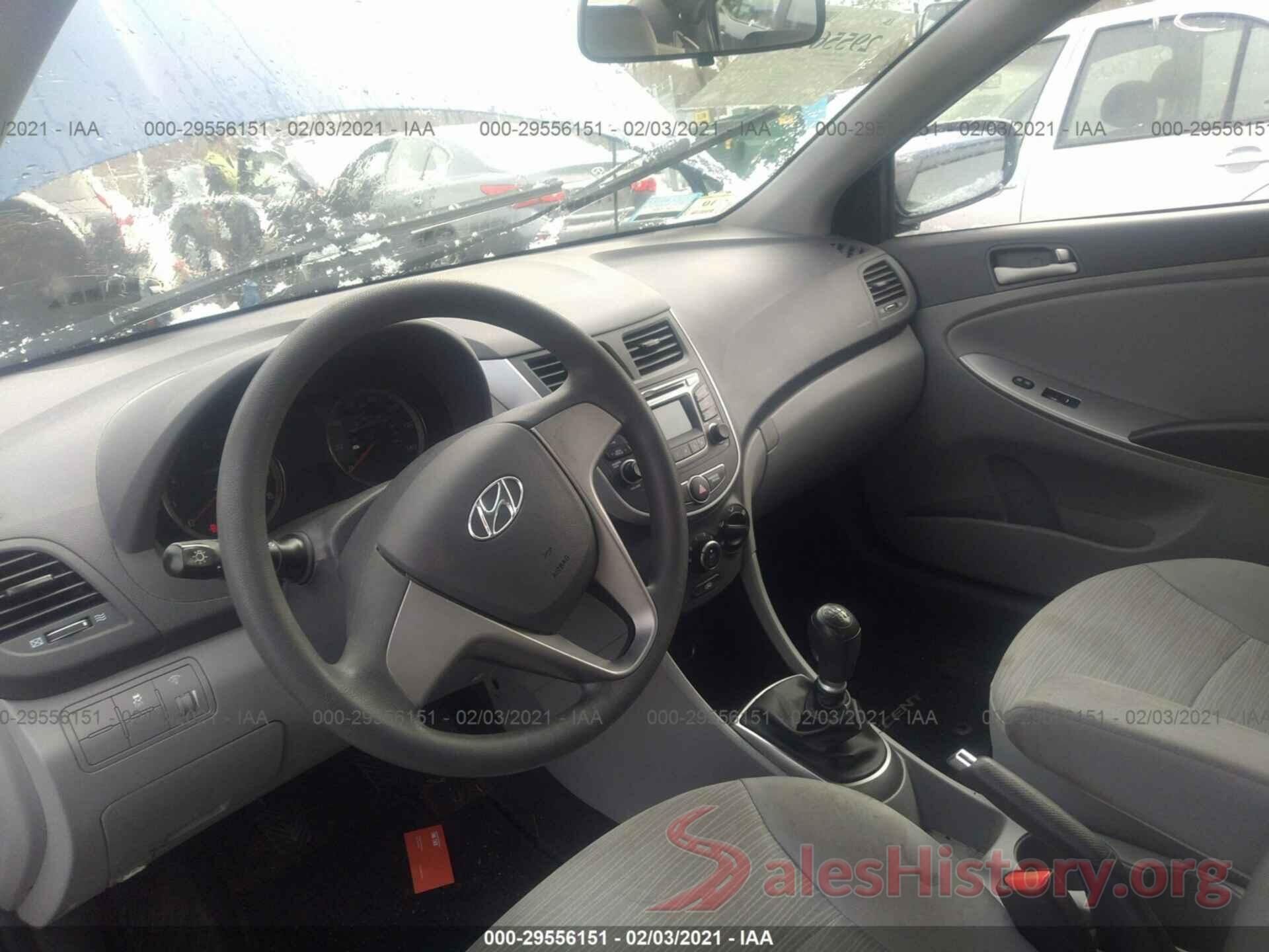 KMHCT4AE4GU162556 2016 HYUNDAI ACCENT