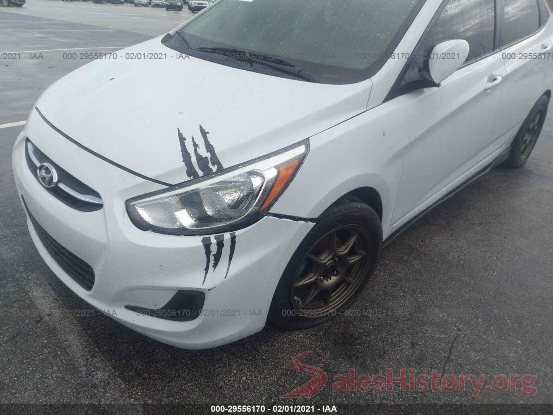 KMHCT4AE0HU376008 2017 HYUNDAI ACCENT