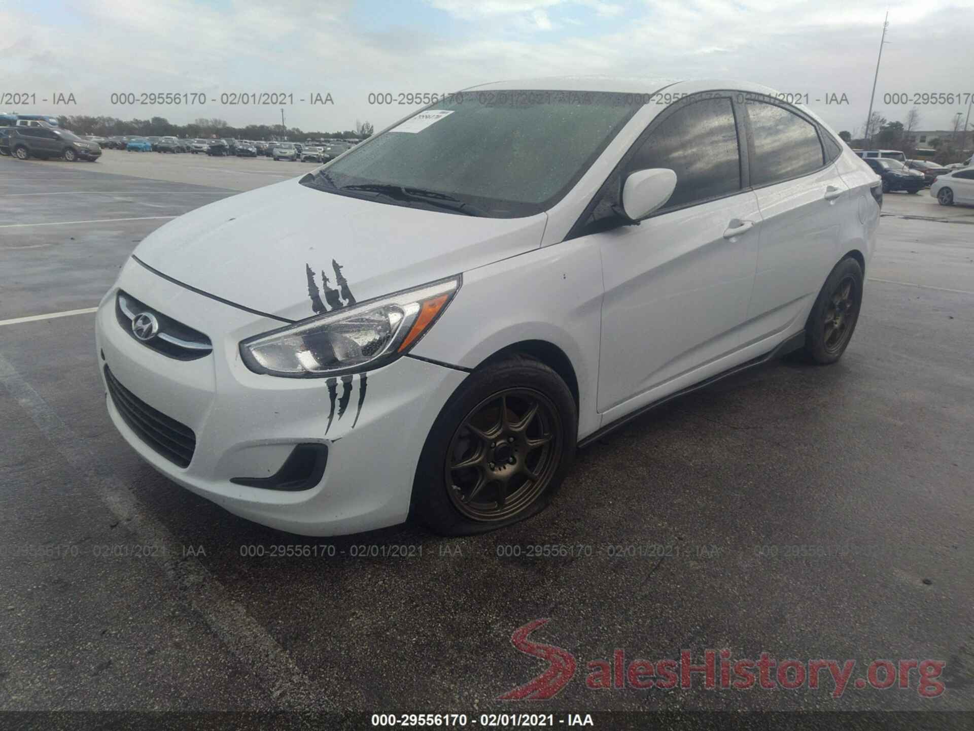 KMHCT4AE0HU376008 2017 HYUNDAI ACCENT