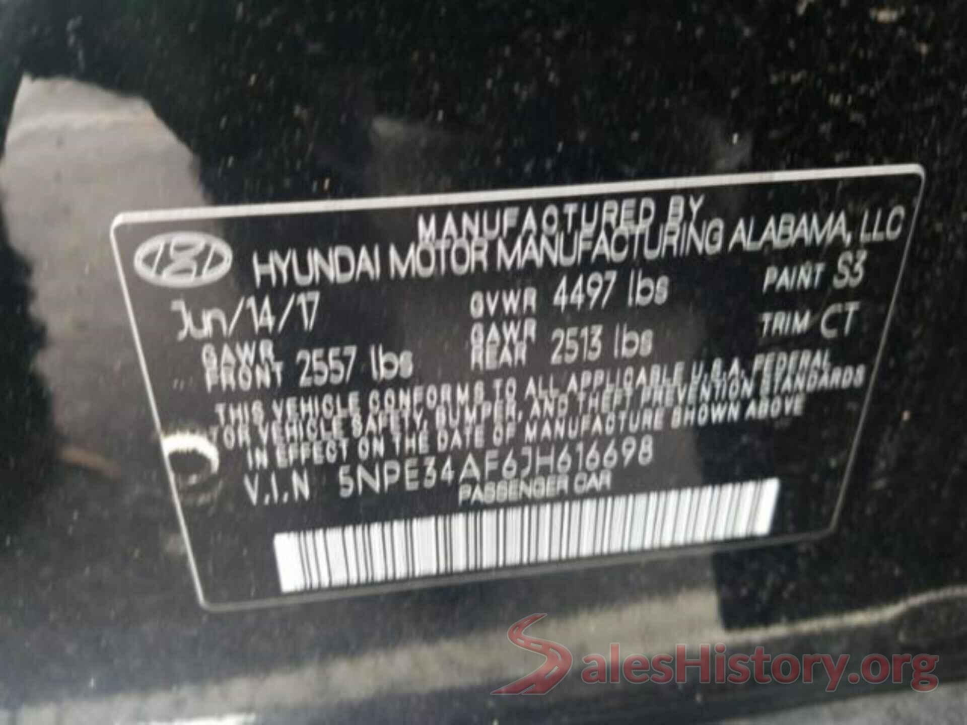 5NPE34AF6JH616698 2018 HYUNDAI SONATA