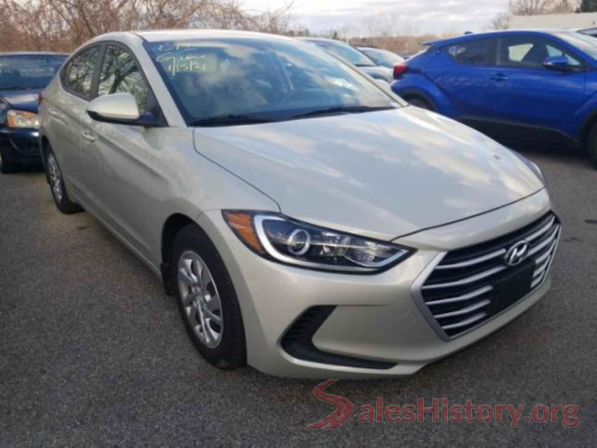 KMHD74LF3HU390239 2017 HYUNDAI ELANTRA