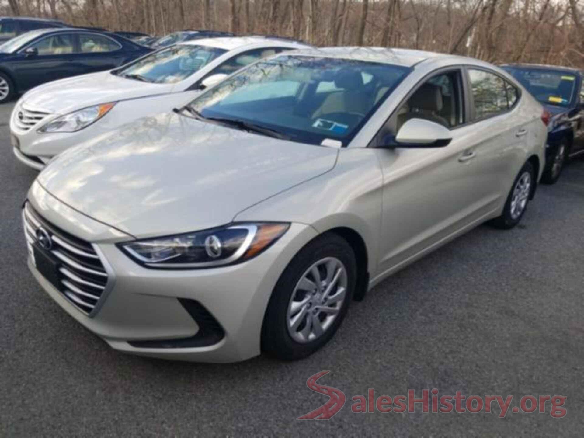 KMHD74LF3HU390239 2017 HYUNDAI ELANTRA