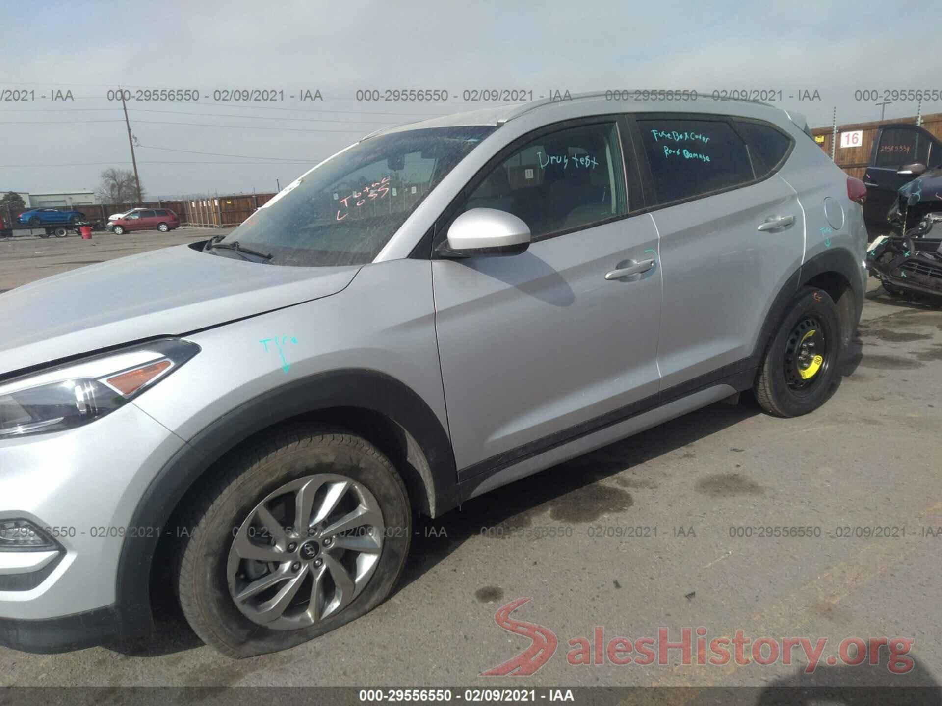 KM8J3CA49JU754146 2018 HYUNDAI TUCSON