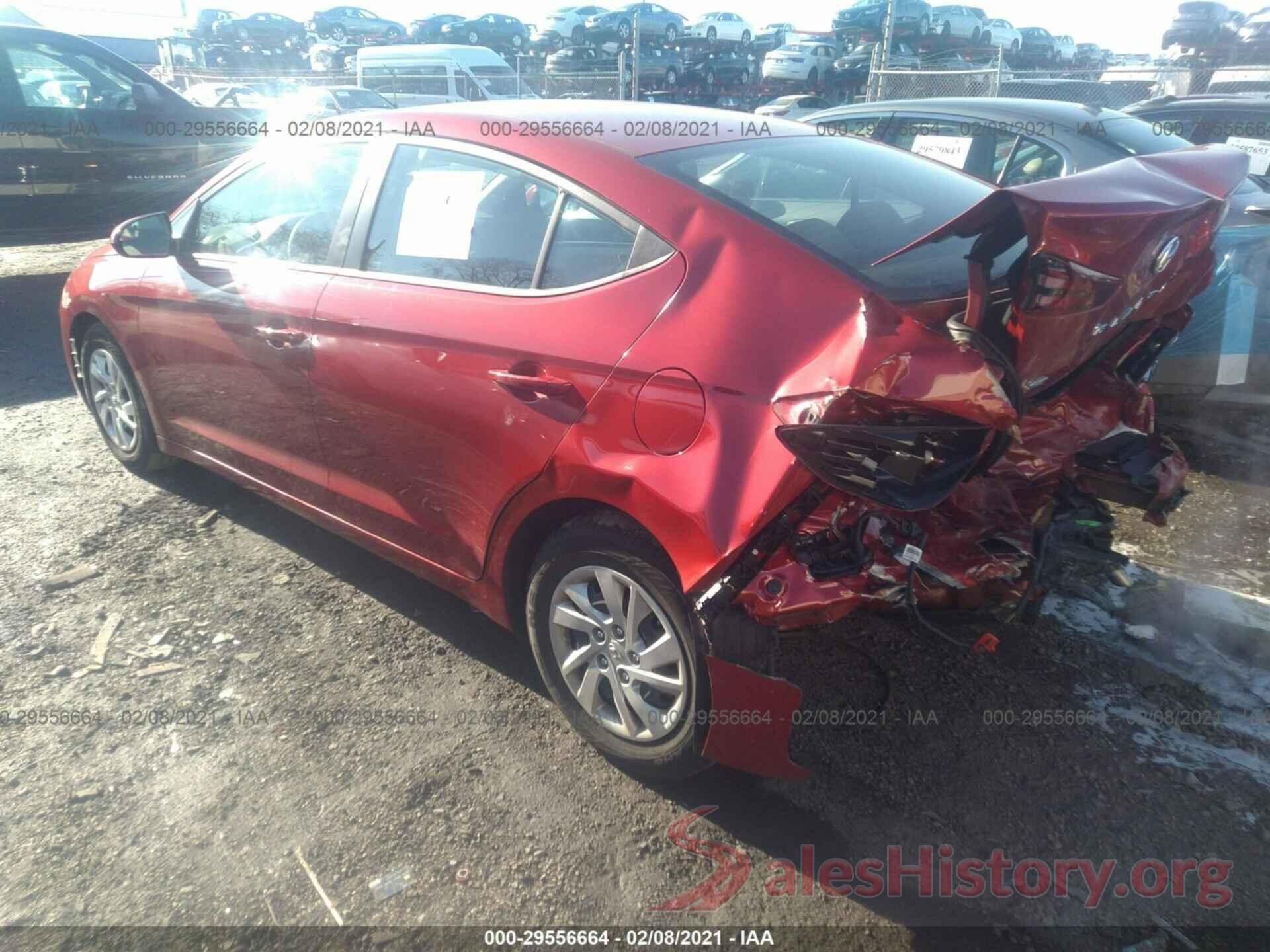 5NPD74LF8KH411186 2019 HYUNDAI ELANTRA