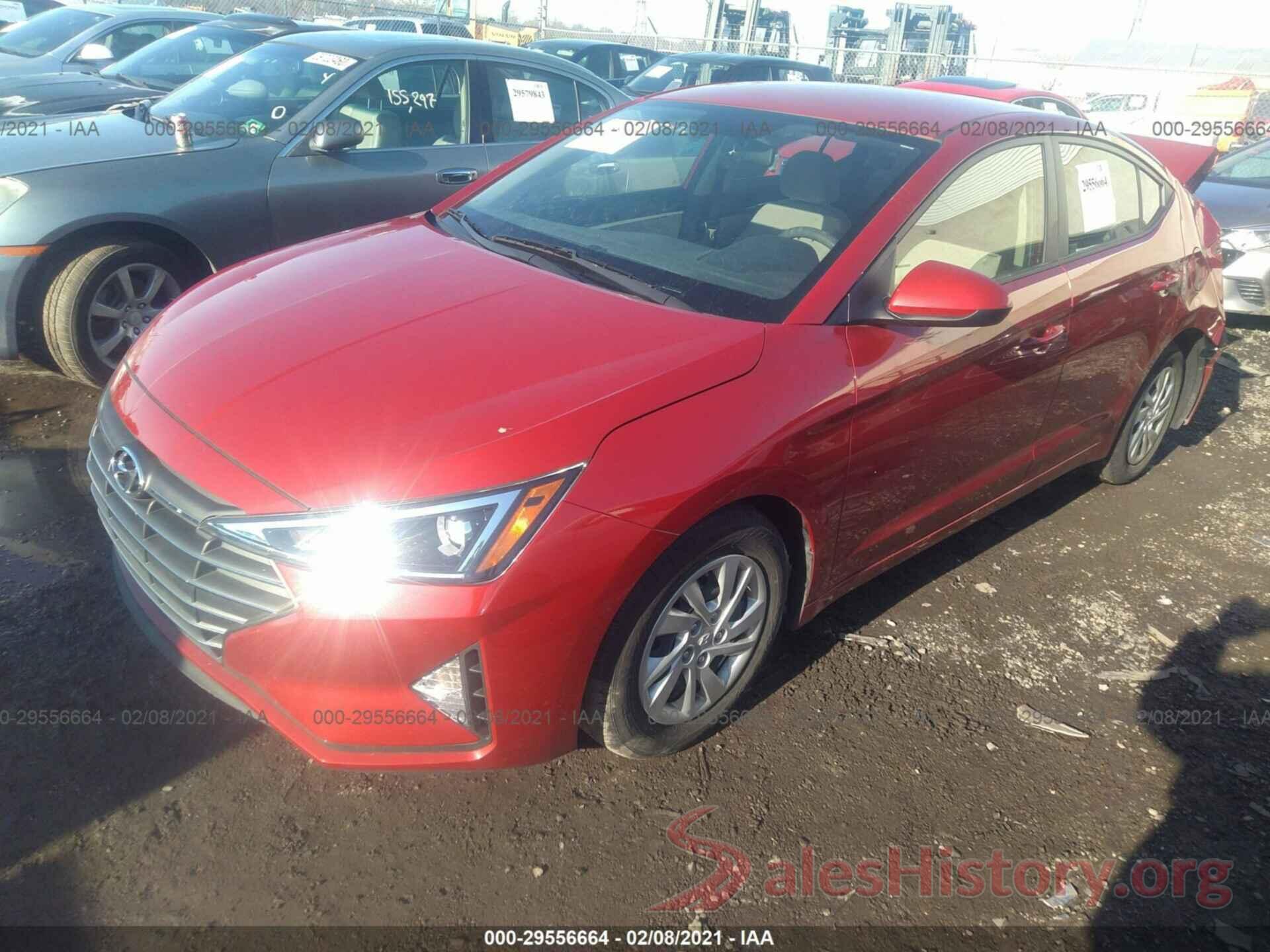 5NPD74LF8KH411186 2019 HYUNDAI ELANTRA