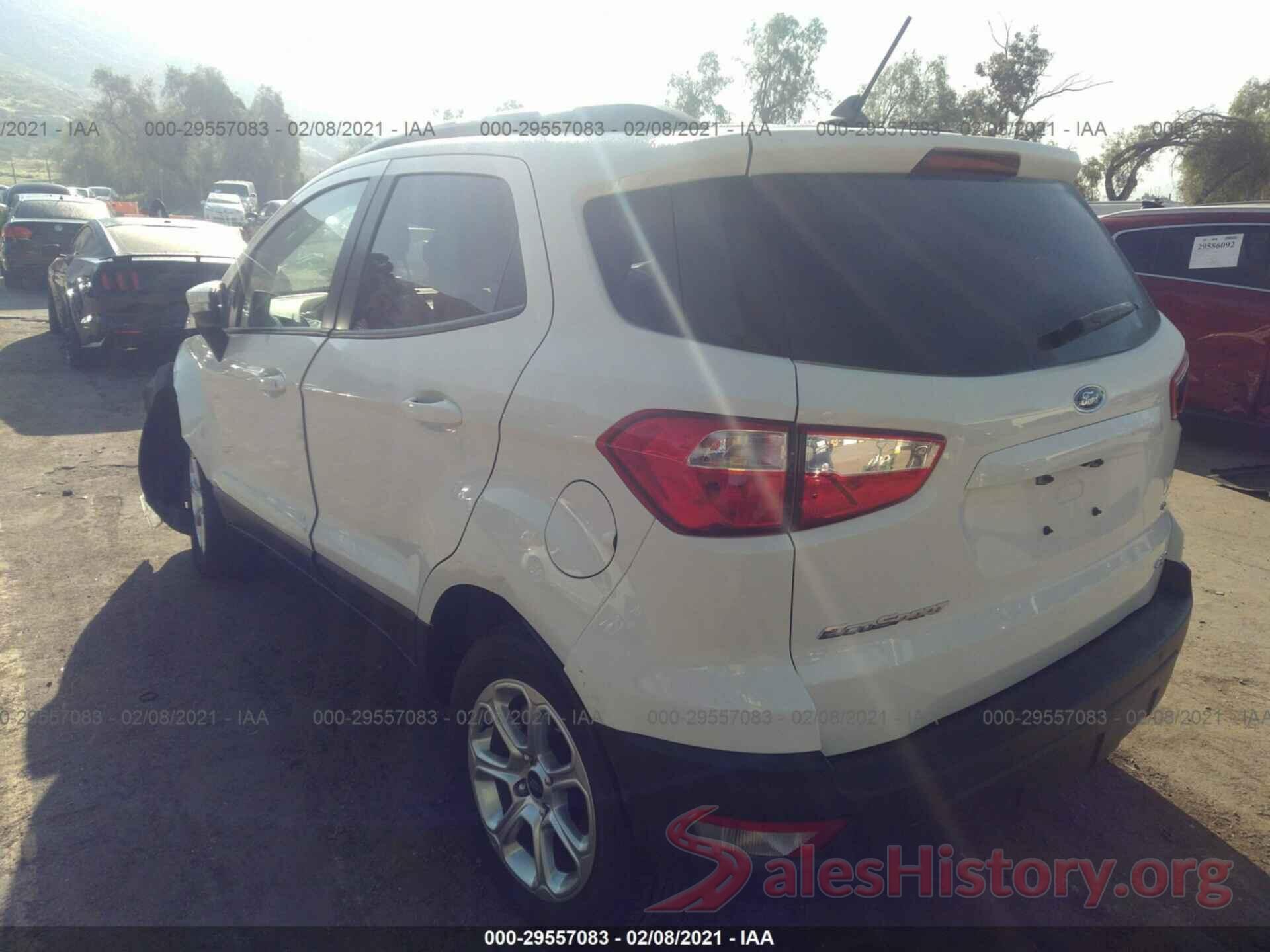 MAJ6S3GL0KC290589 2019 FORD ECOSPORT