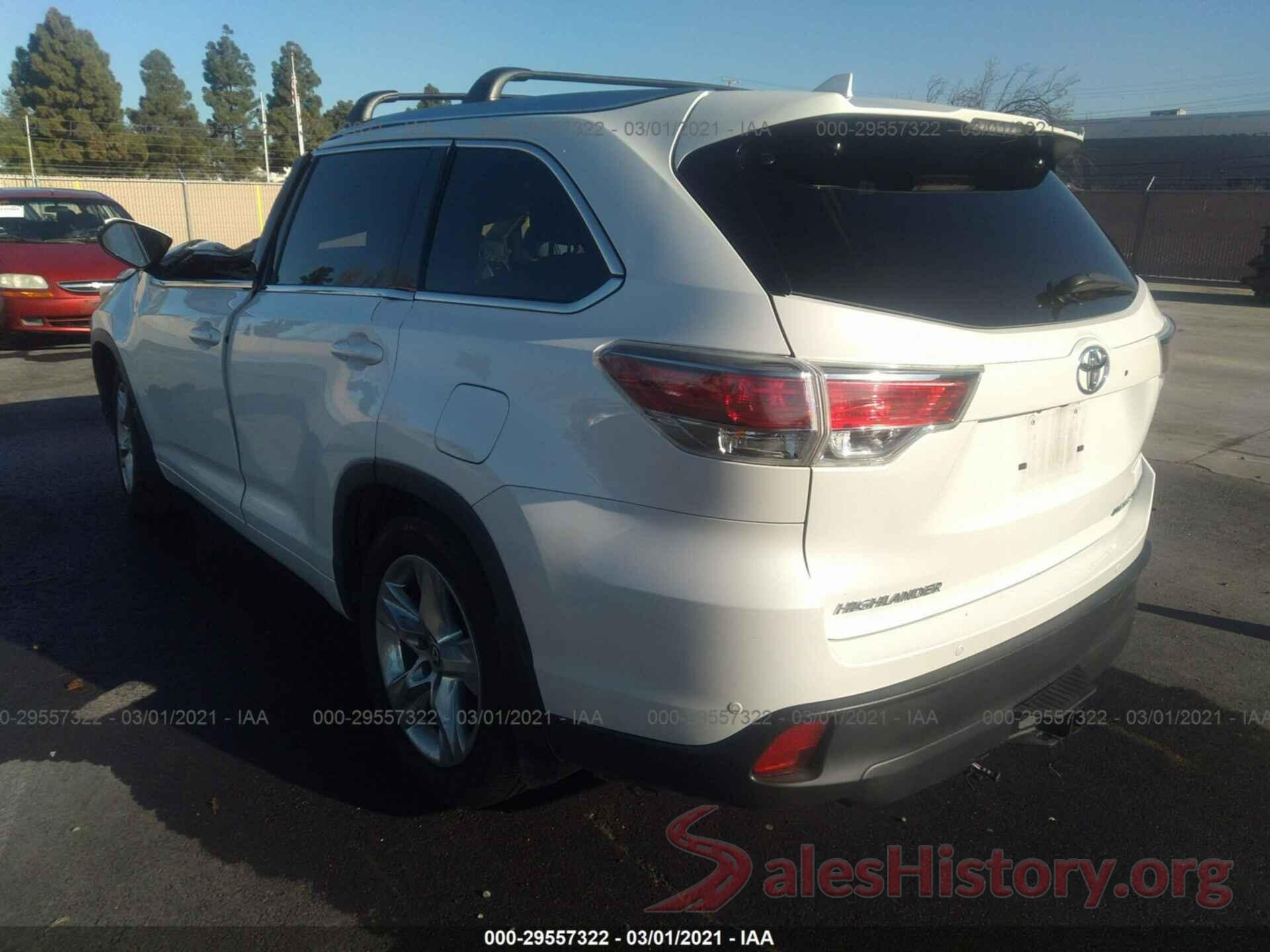 5TDDKRFH0GS270897 2016 TOYOTA HIGHLANDER