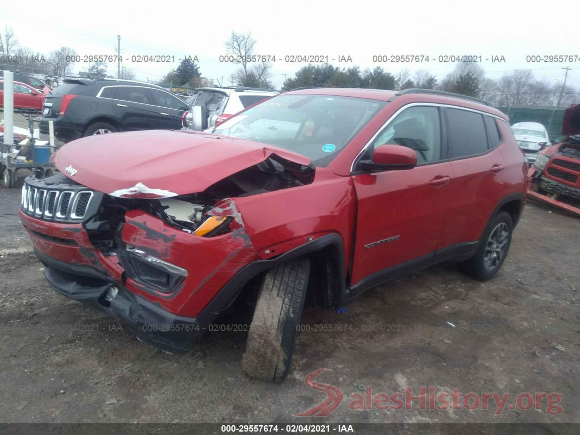 3C4NJCBB5HT647494 2017 JEEP COMPASS