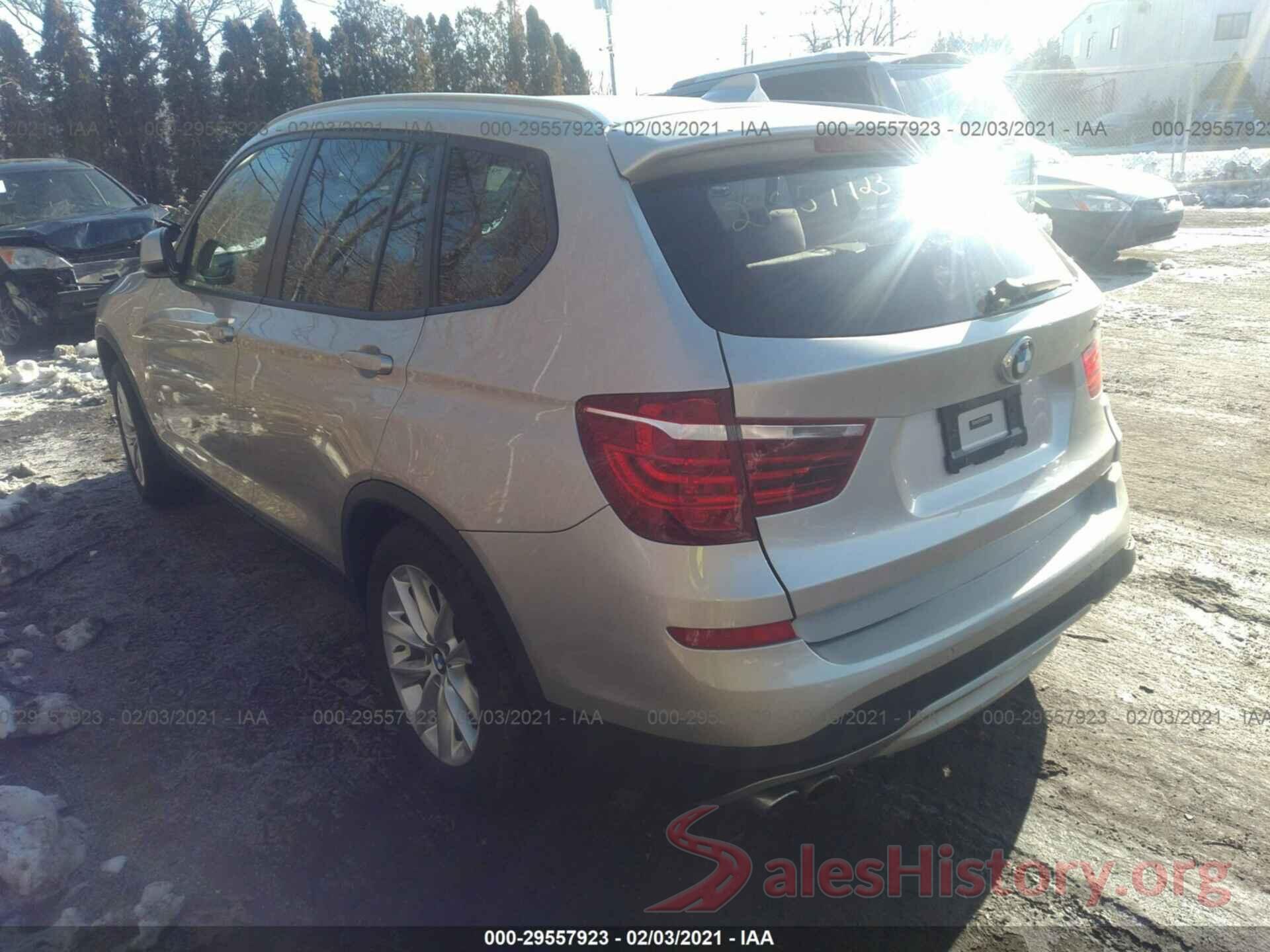 5UXWX9C51H0T01470 2017 BMW X3