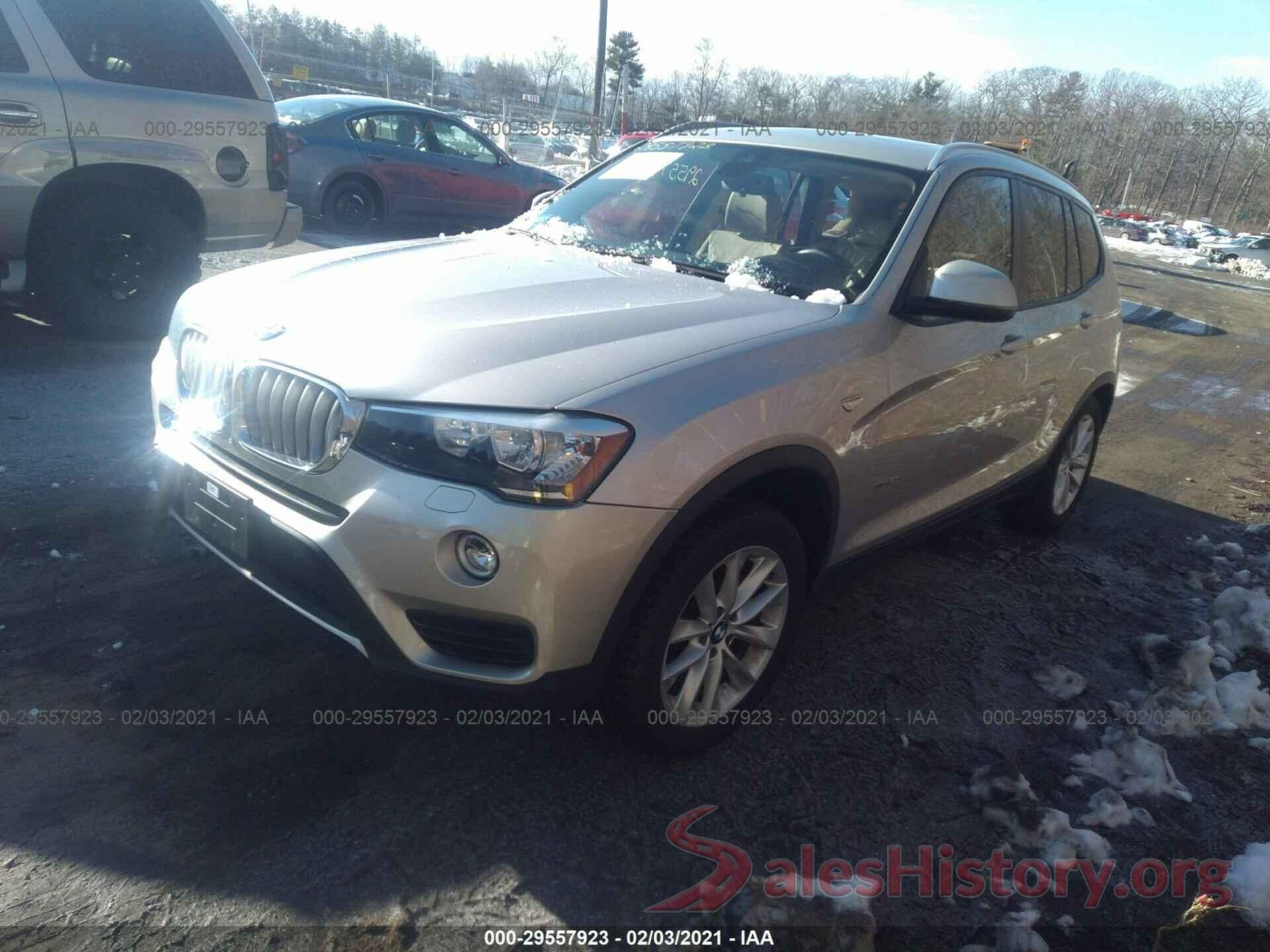 5UXWX9C51H0T01470 2017 BMW X3