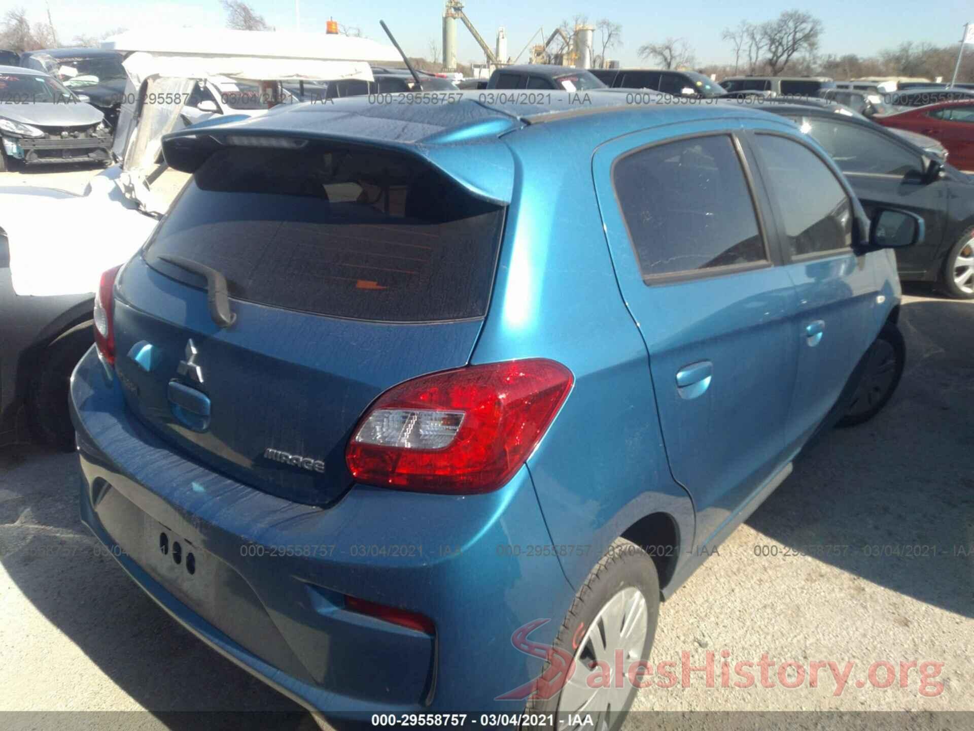 ML32A3HJ2JH013066 2018 MITSUBISHI MIRAGE