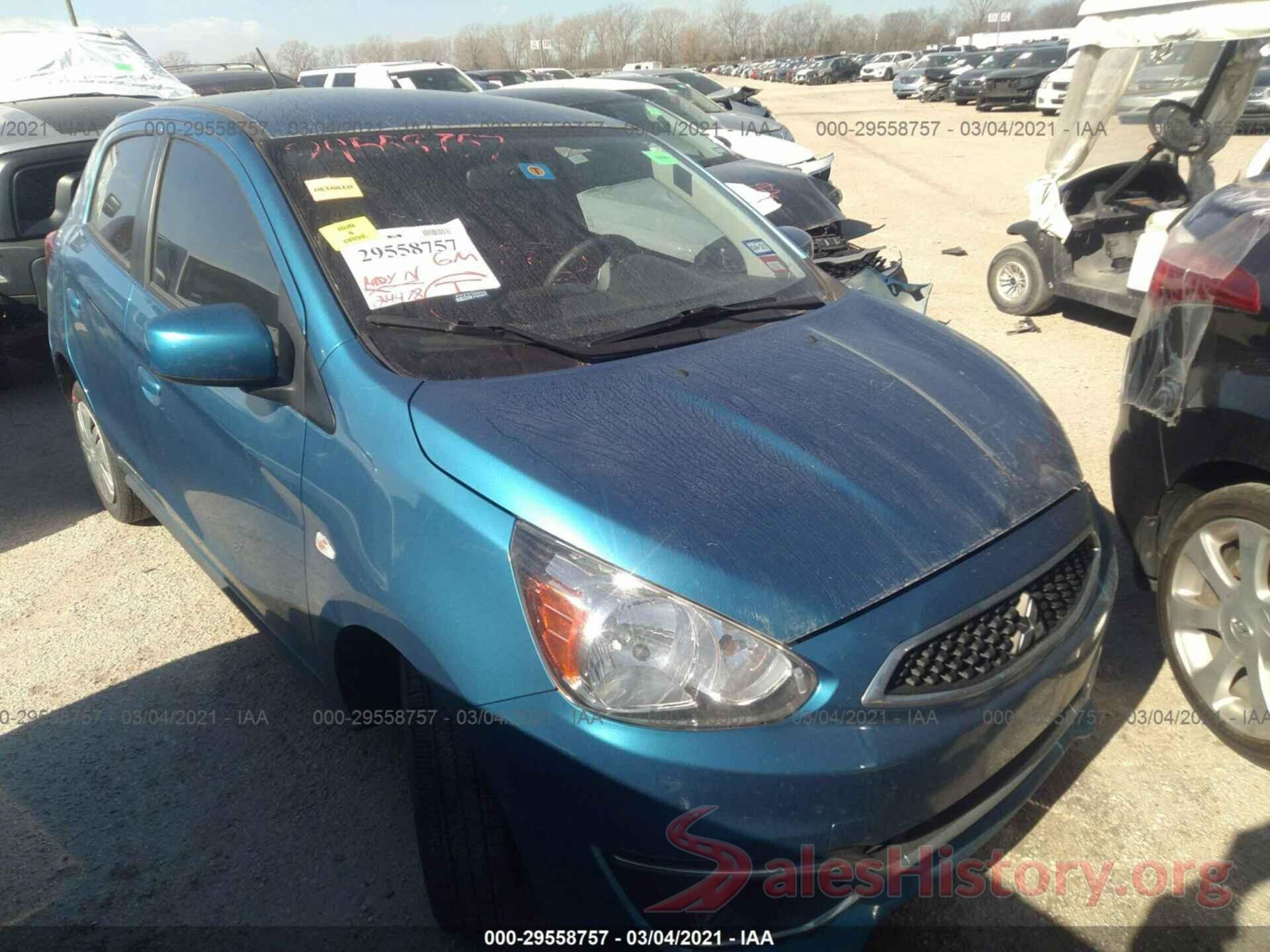 ML32A3HJ2JH013066 2018 MITSUBISHI MIRAGE