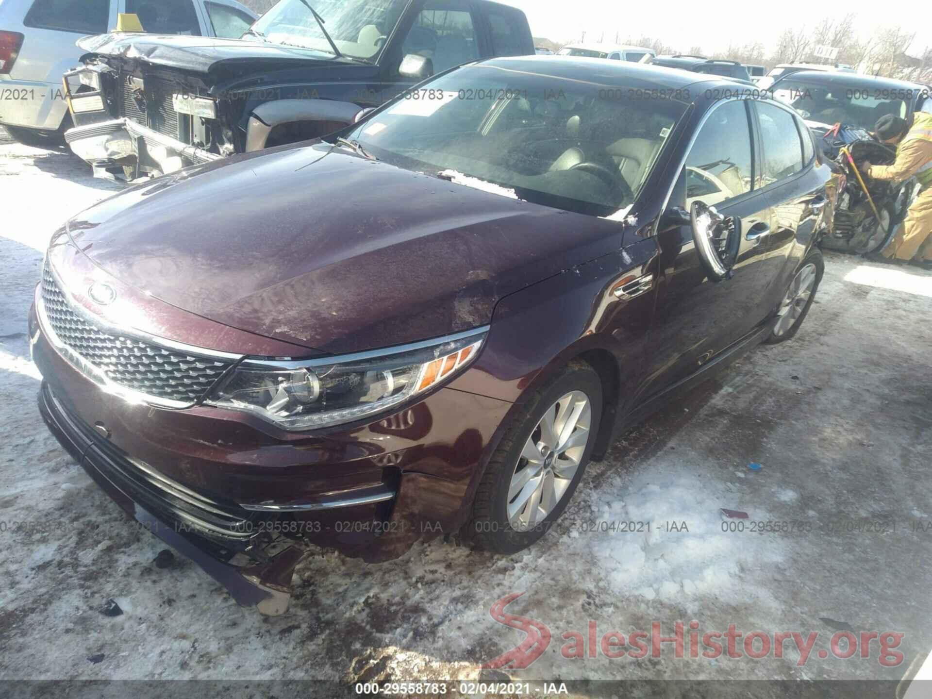 5XXGU4L3XGG009894 2016 KIA OPTIMA