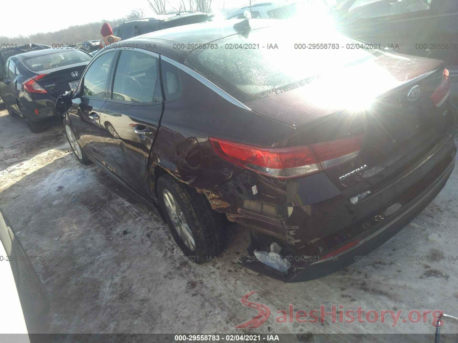 5XXGU4L3XGG009894 2016 KIA OPTIMA