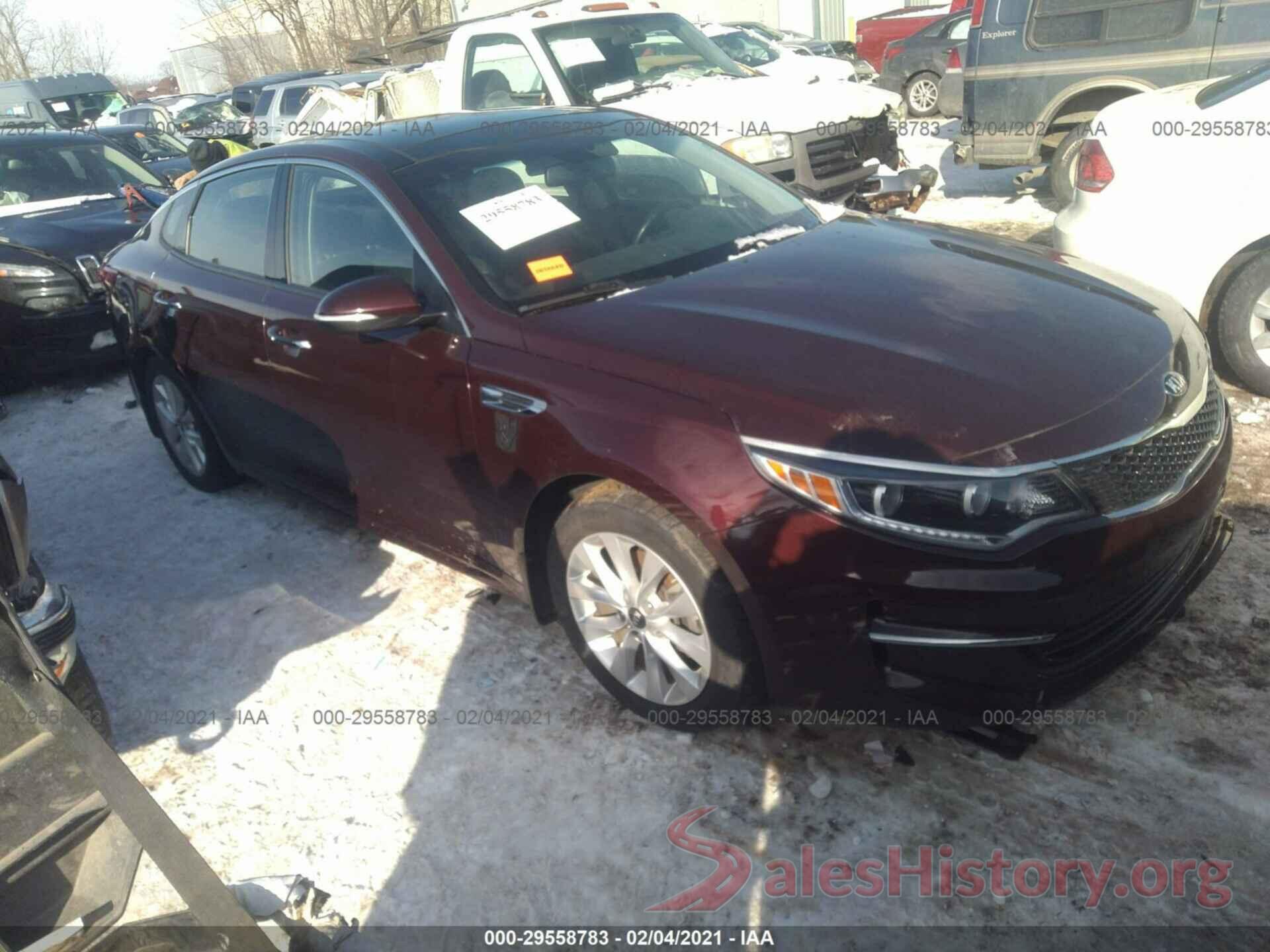 5XXGU4L3XGG009894 2016 KIA OPTIMA