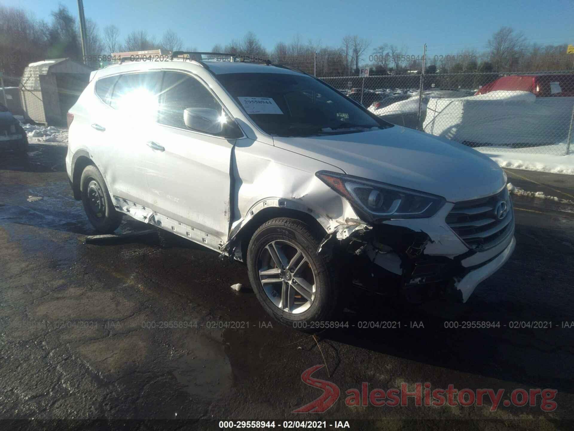 5NMZU3LB0JH056404 2018 HYUNDAI SANTA FE SPORT