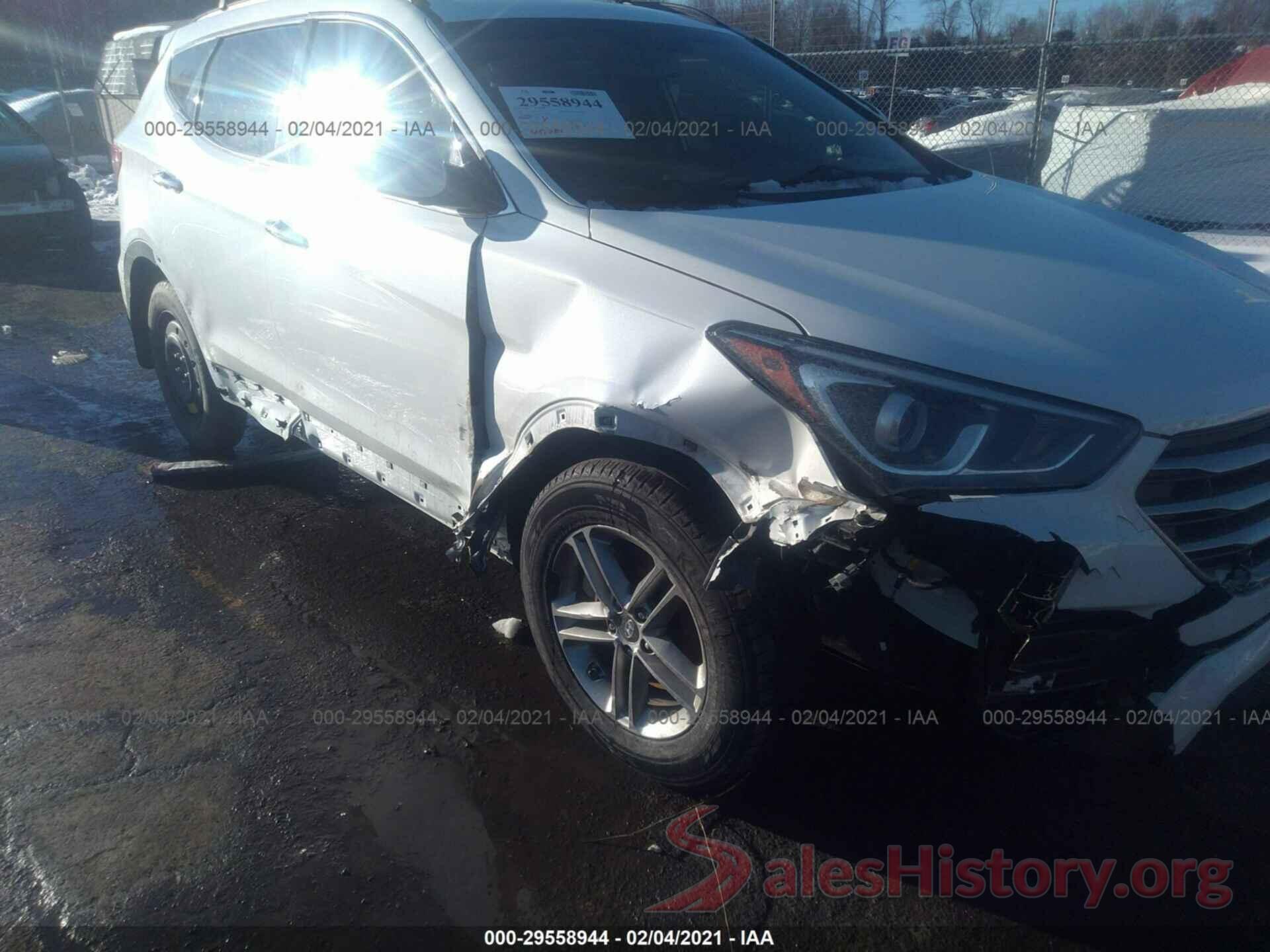 5NMZU3LB0JH056404 2018 HYUNDAI SANTA FE SPORT