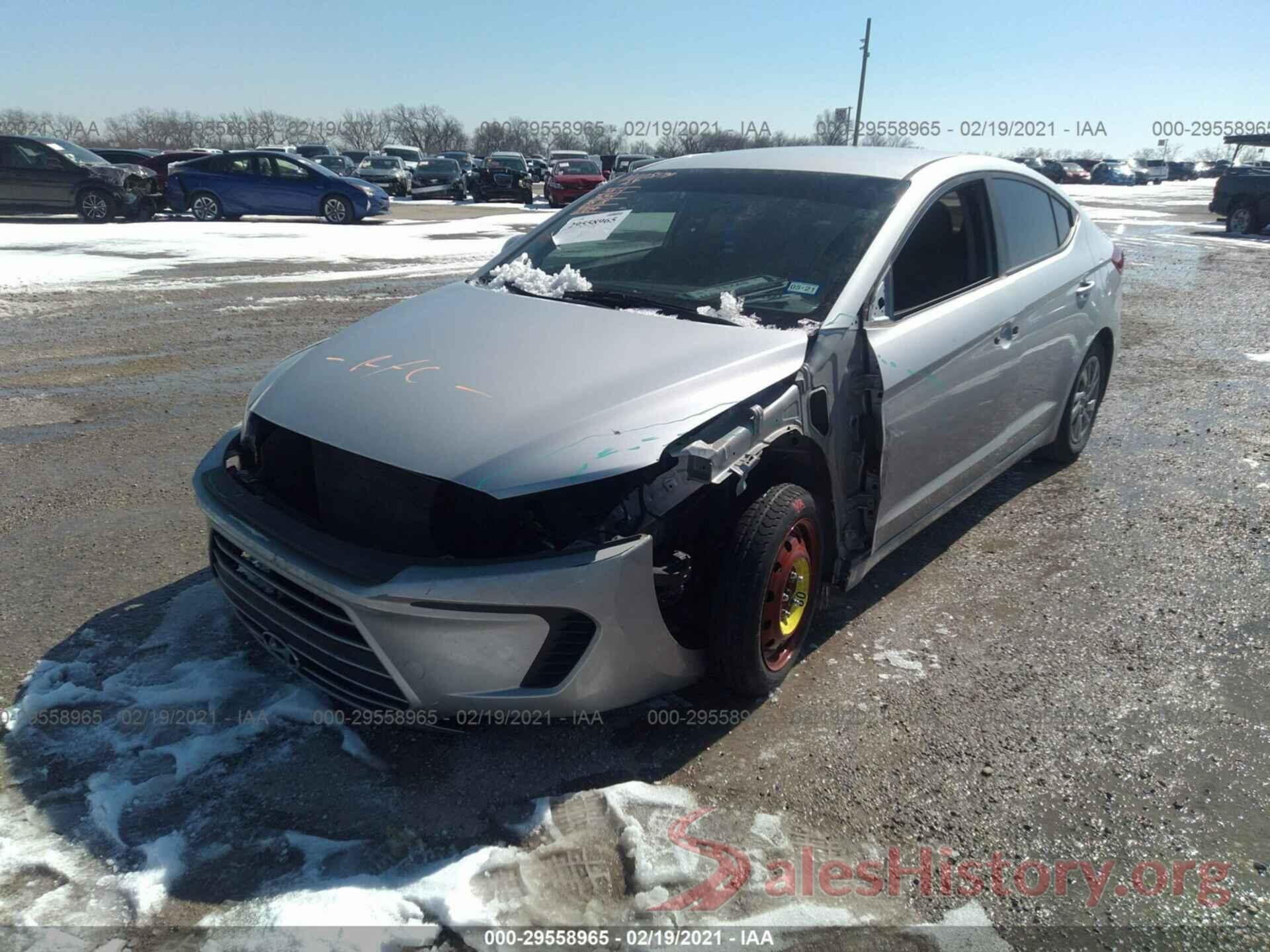 KMHD74LF3HU095187 2017 HYUNDAI ELANTRA