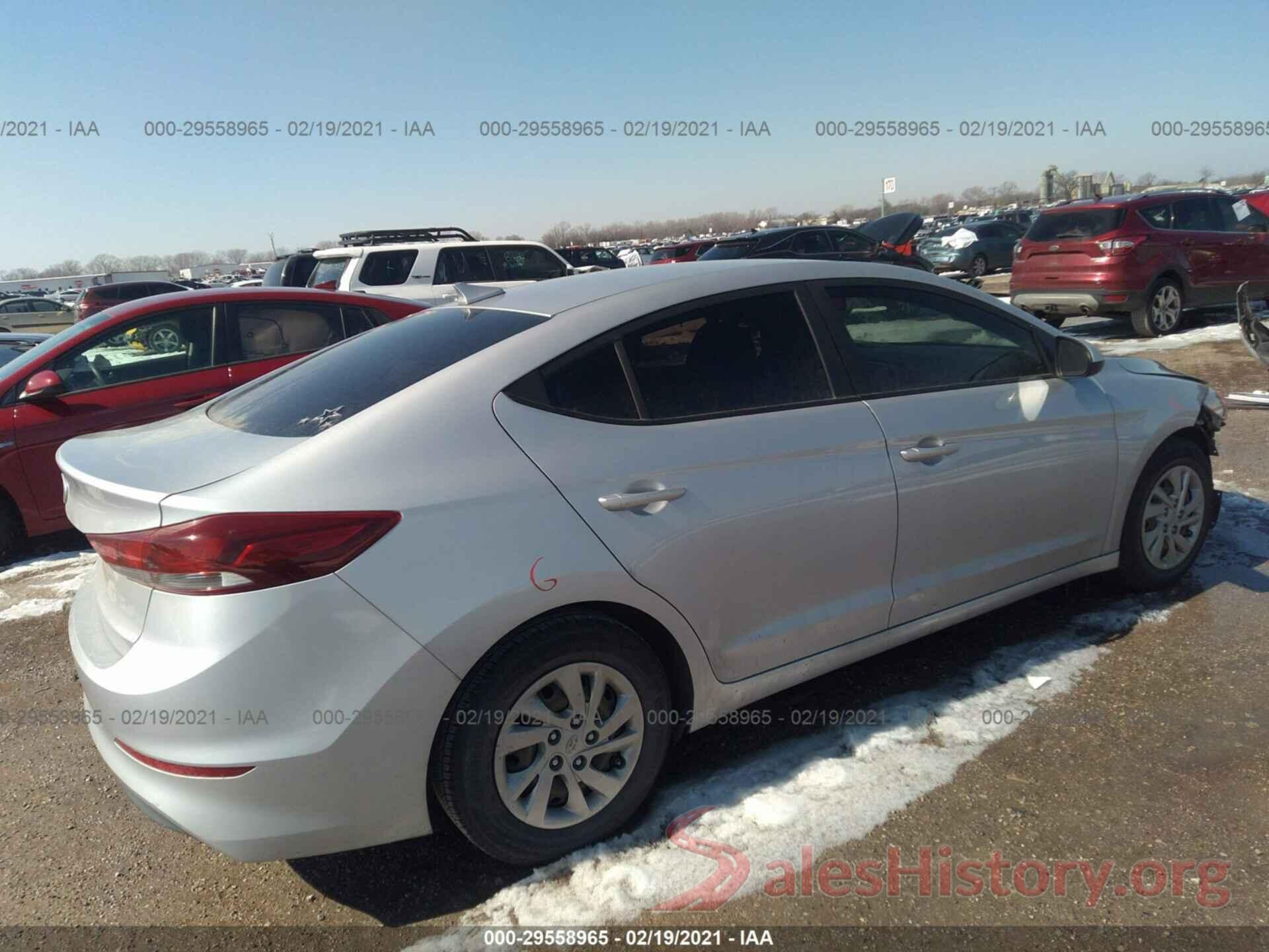 KMHD74LF3HU095187 2017 HYUNDAI ELANTRA