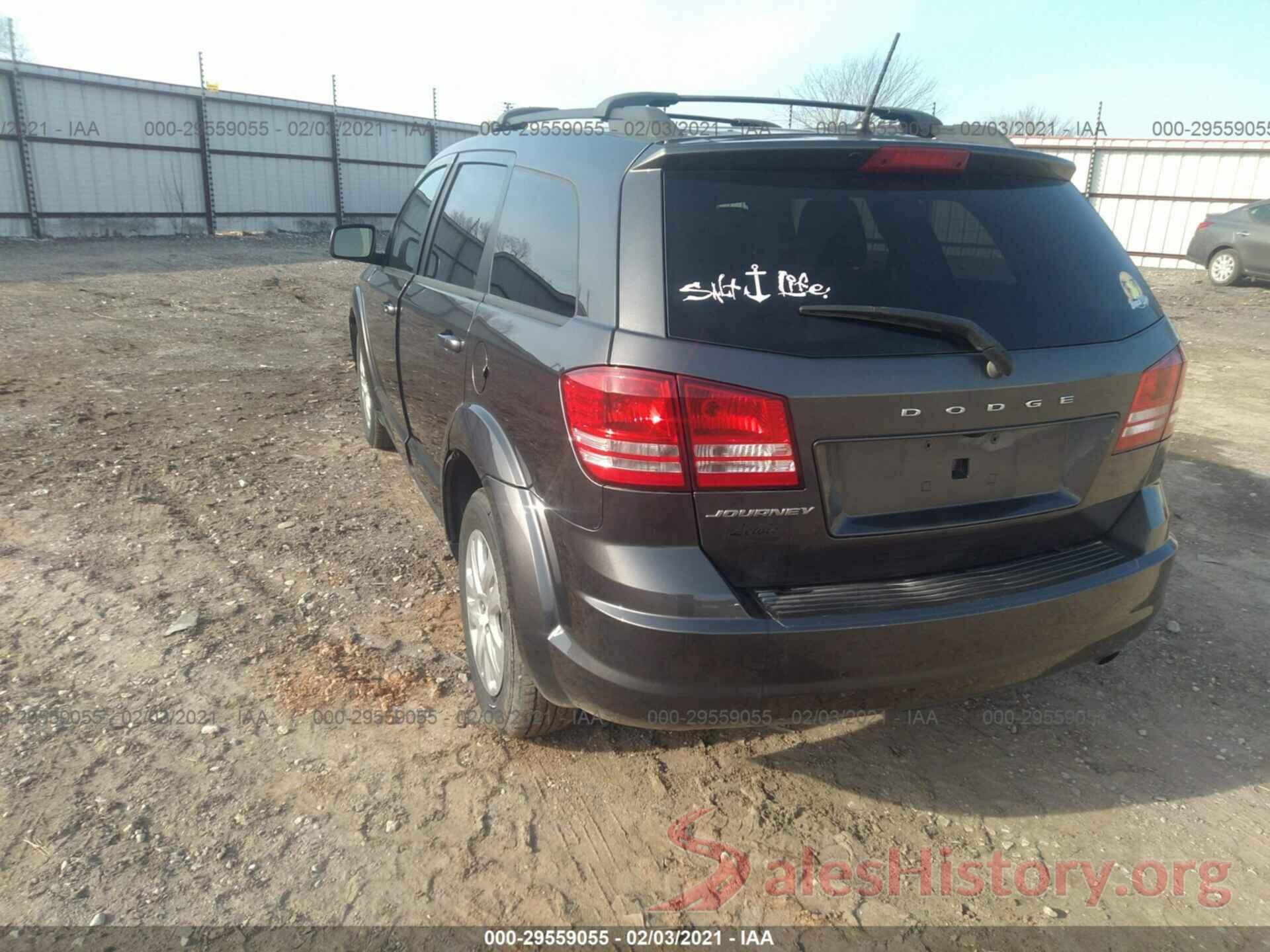 3C4PDCAB3JT385322 2018 DODGE JOURNEY