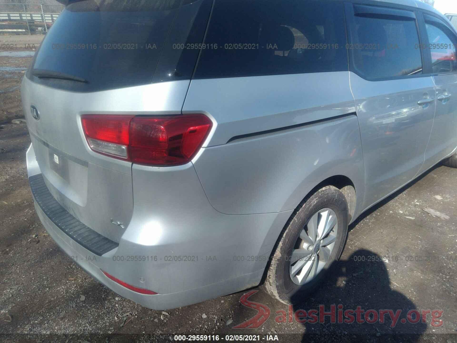 KNDMB5C13G6174245 2016 KIA SEDONA