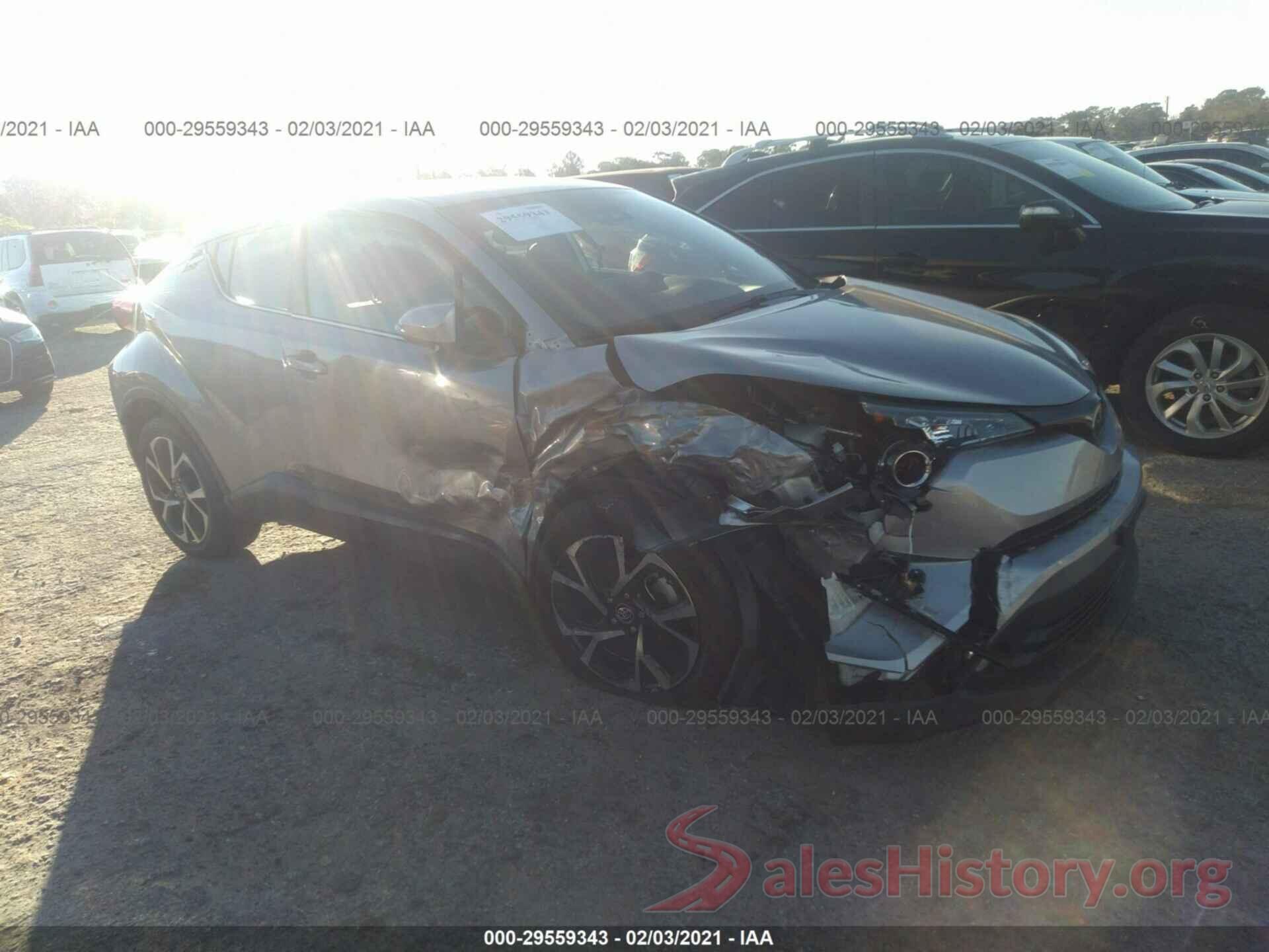 JTNKHMBX4K1017444 2019 TOYOTA C-HR