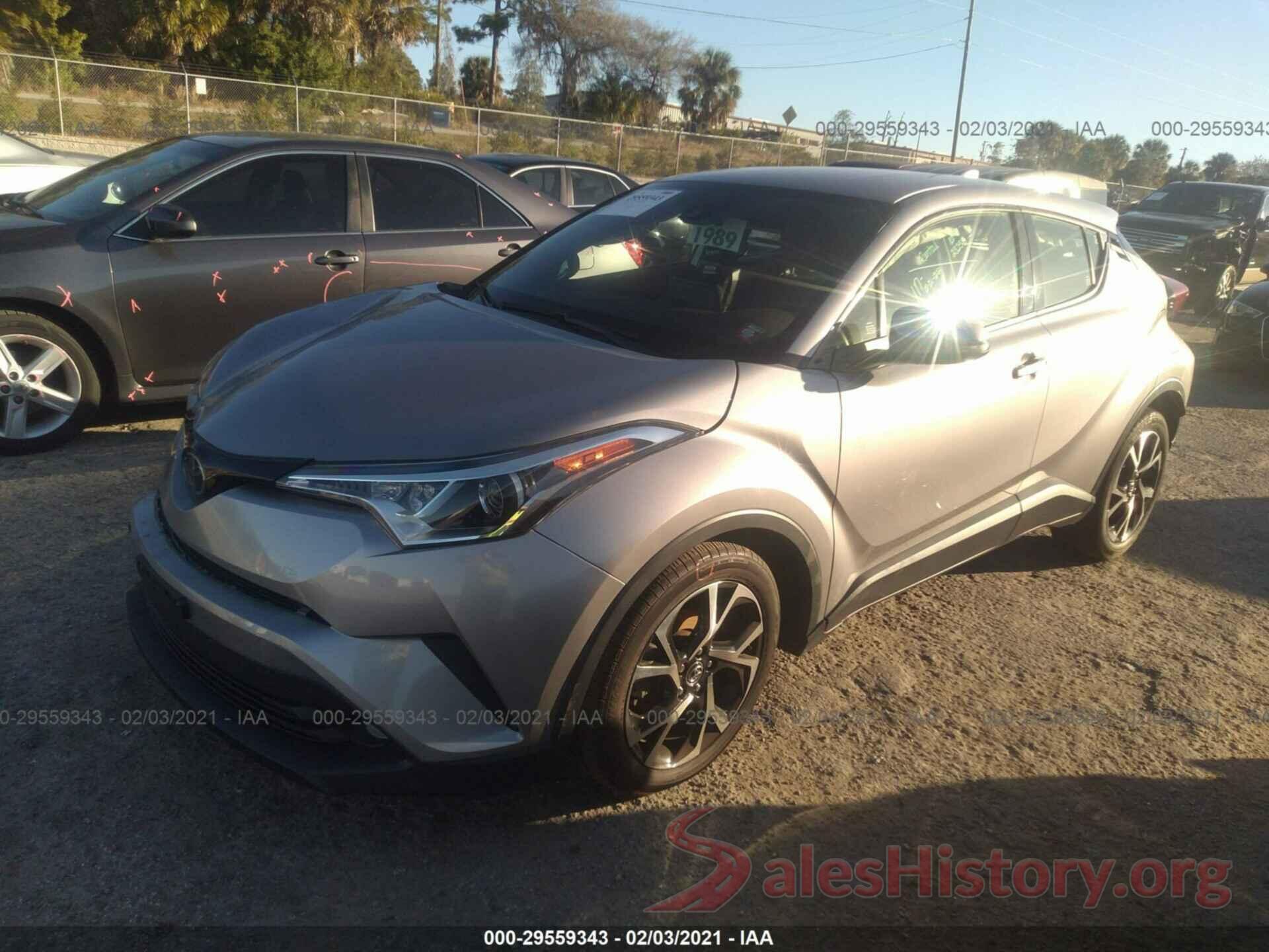 JTNKHMBX4K1017444 2019 TOYOTA C-HR