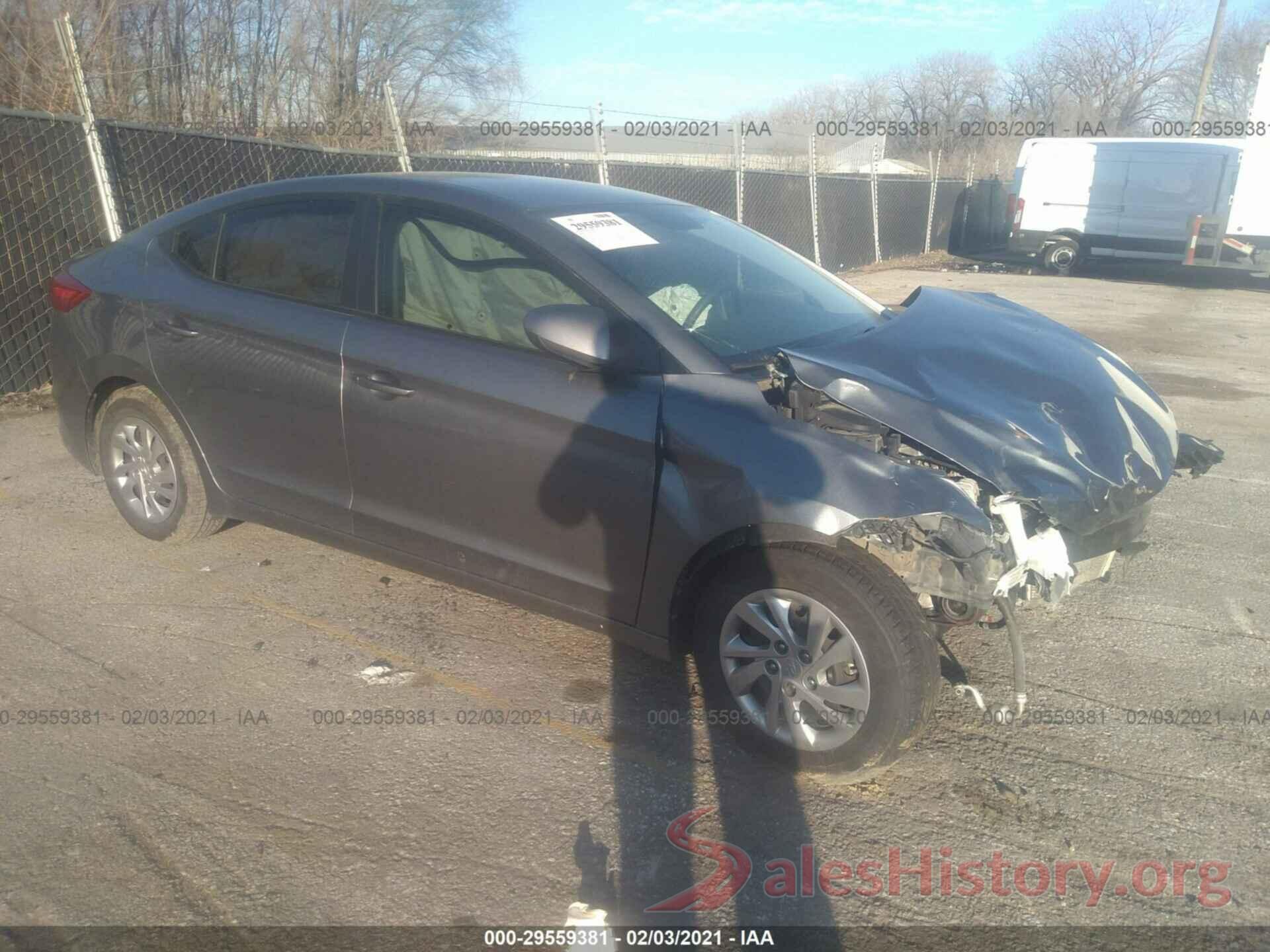 KMHD74LF5JU521113 2018 HYUNDAI ELANTRA