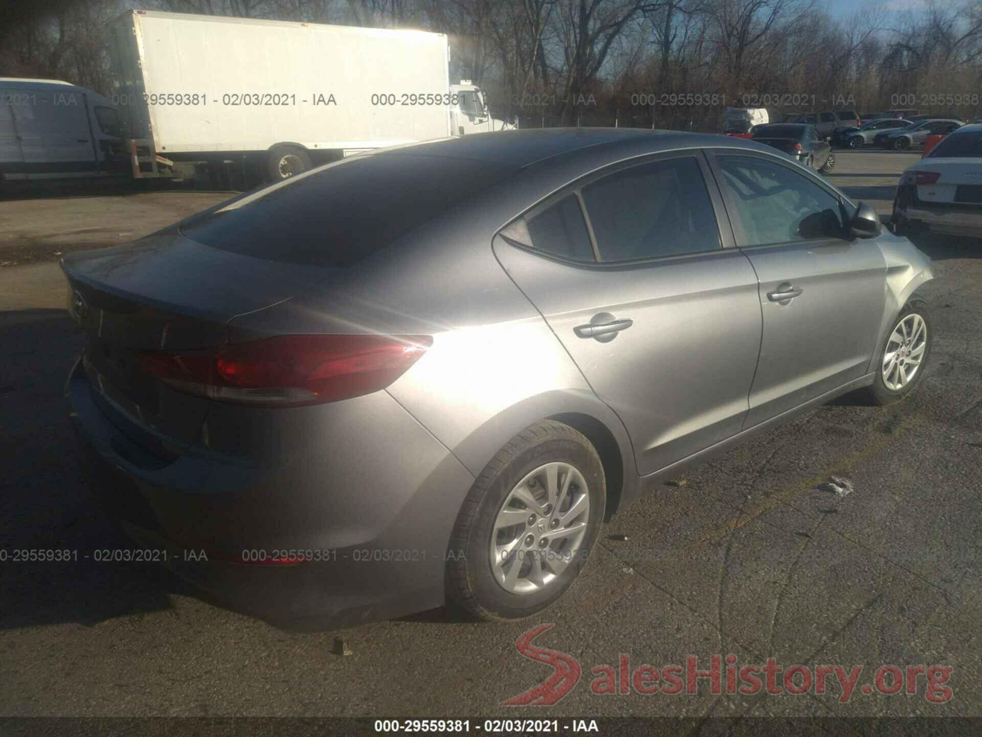 KMHD74LF5JU521113 2018 HYUNDAI ELANTRA